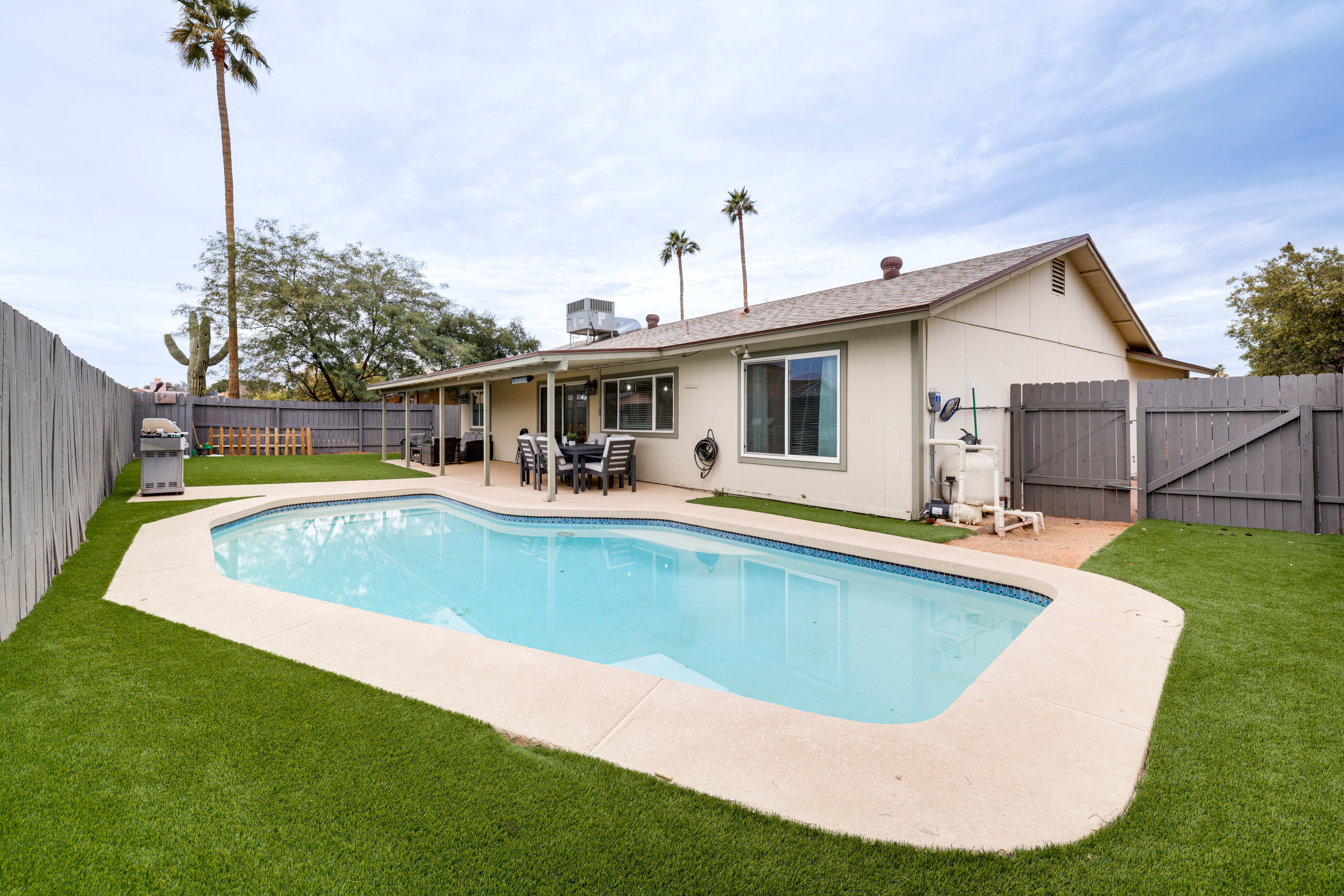 Tempe Vacation Rental | 3BR | 2BA | Step Required | 1,450 Sq Ft