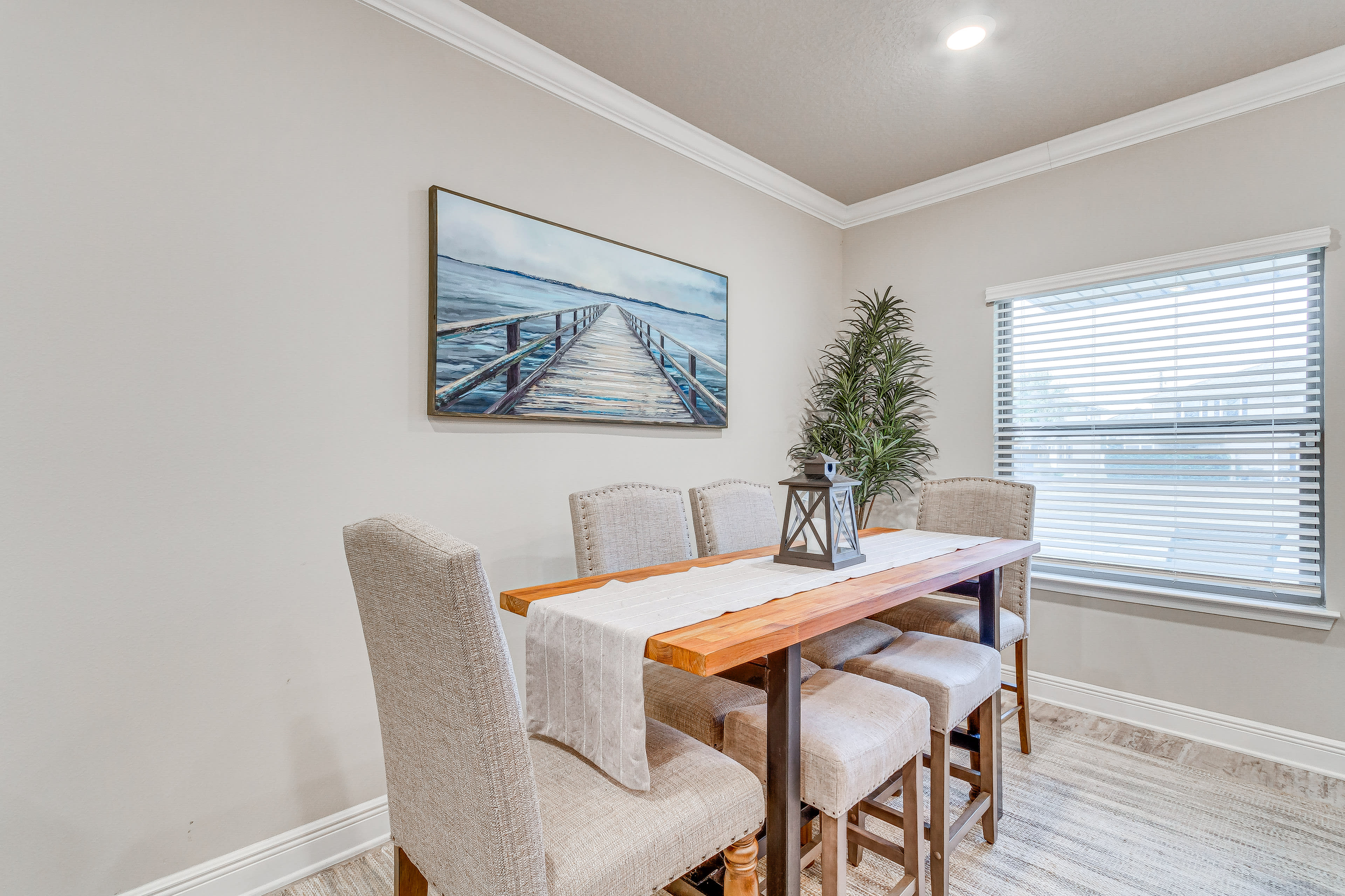 Dining Area | Dishware & Flatware Provided | 1st Floor