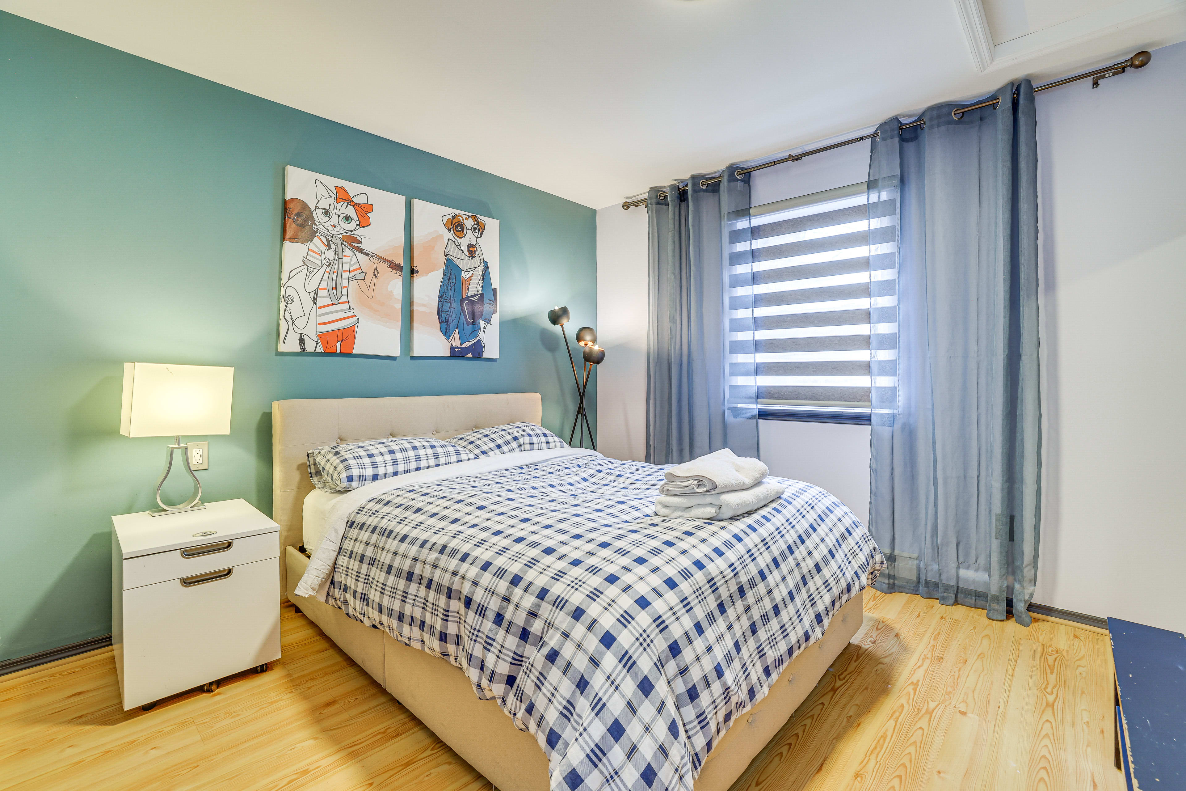 Bedroom 1 | 3rd Floor | King Bed | Smart TV | Linens Provided