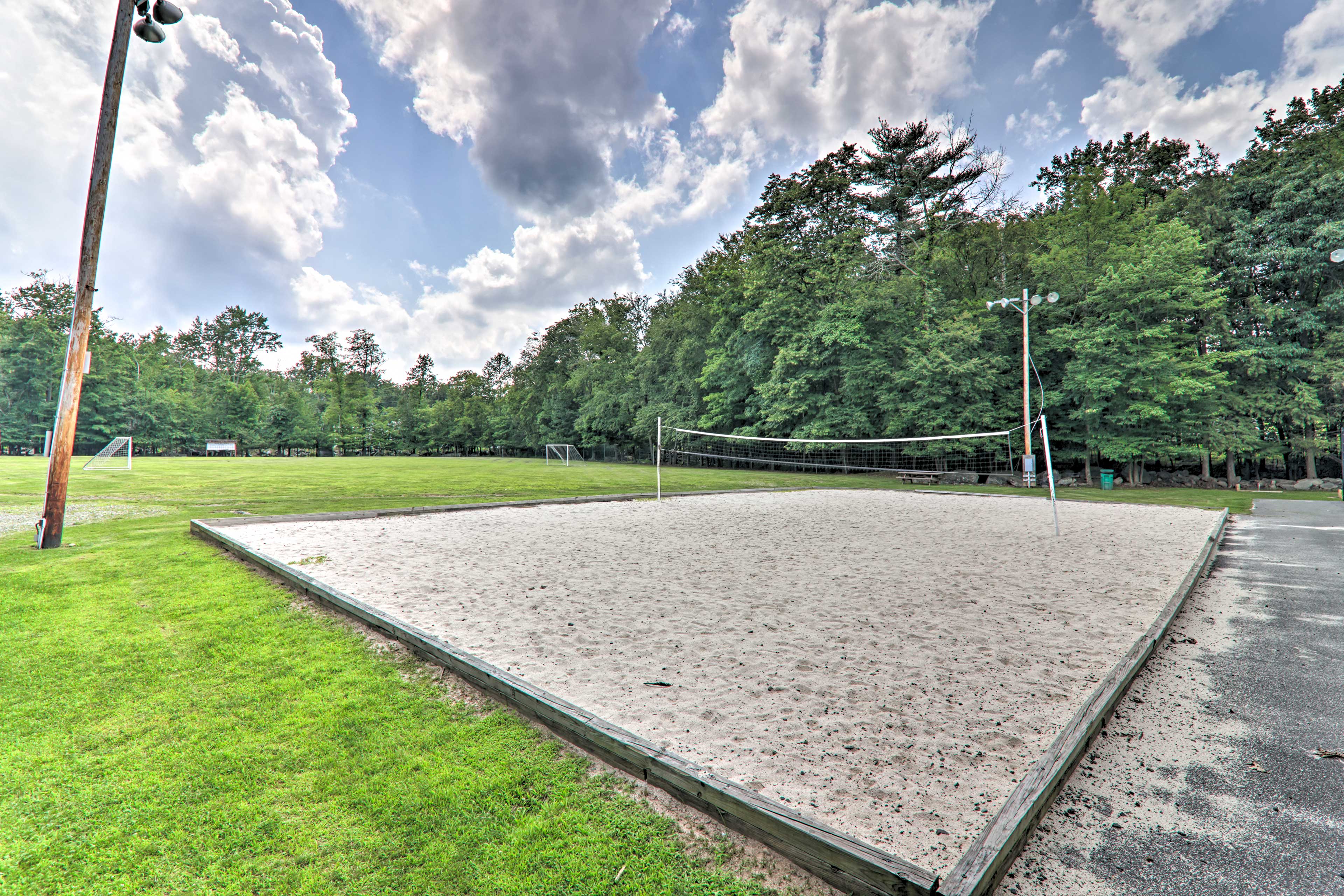 Sand Volleyball Court | Soccer Field