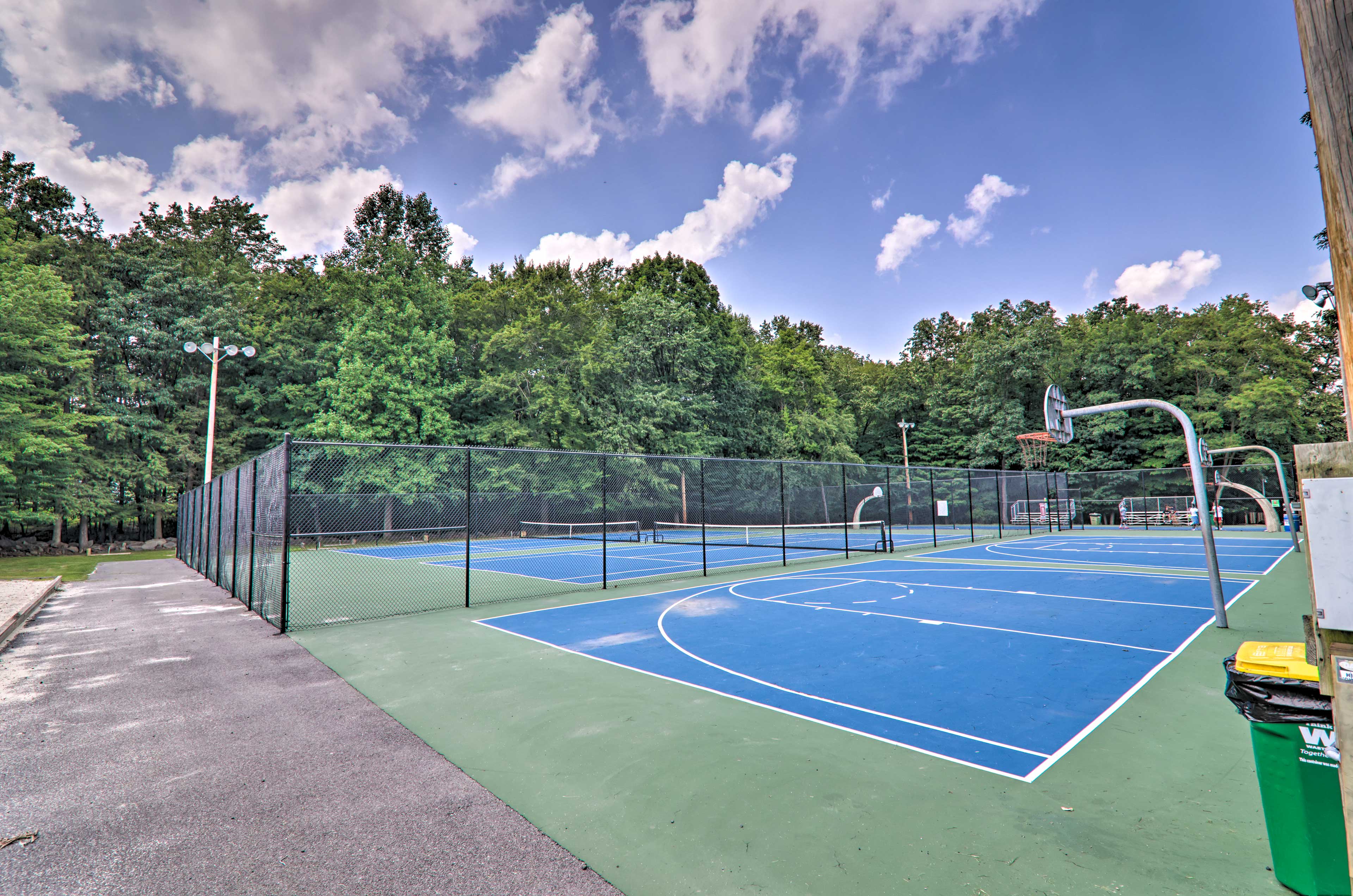 Tennis & Basketball Courts