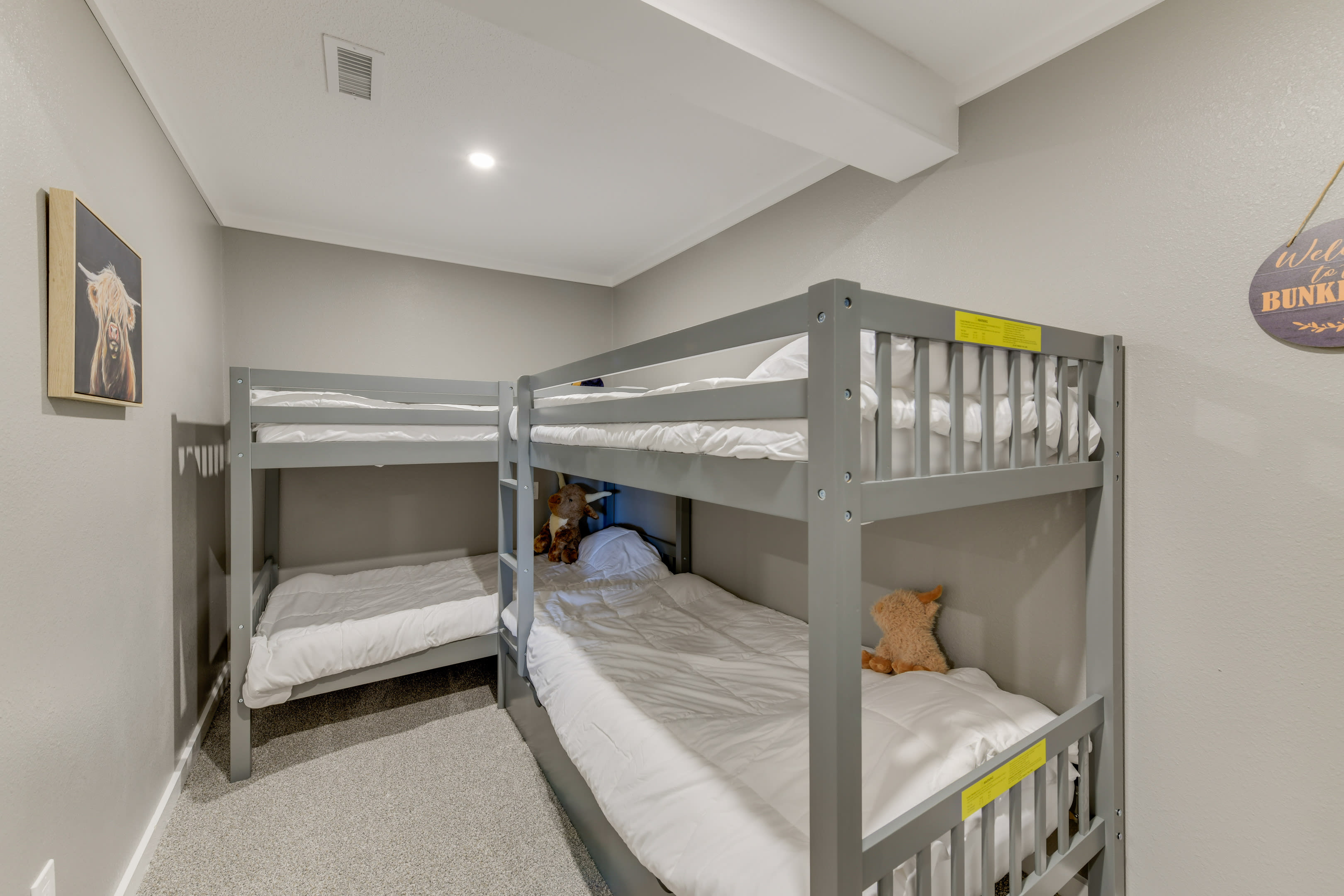 Bunk Room | Lower Level | 2 Twin Bunk Beds