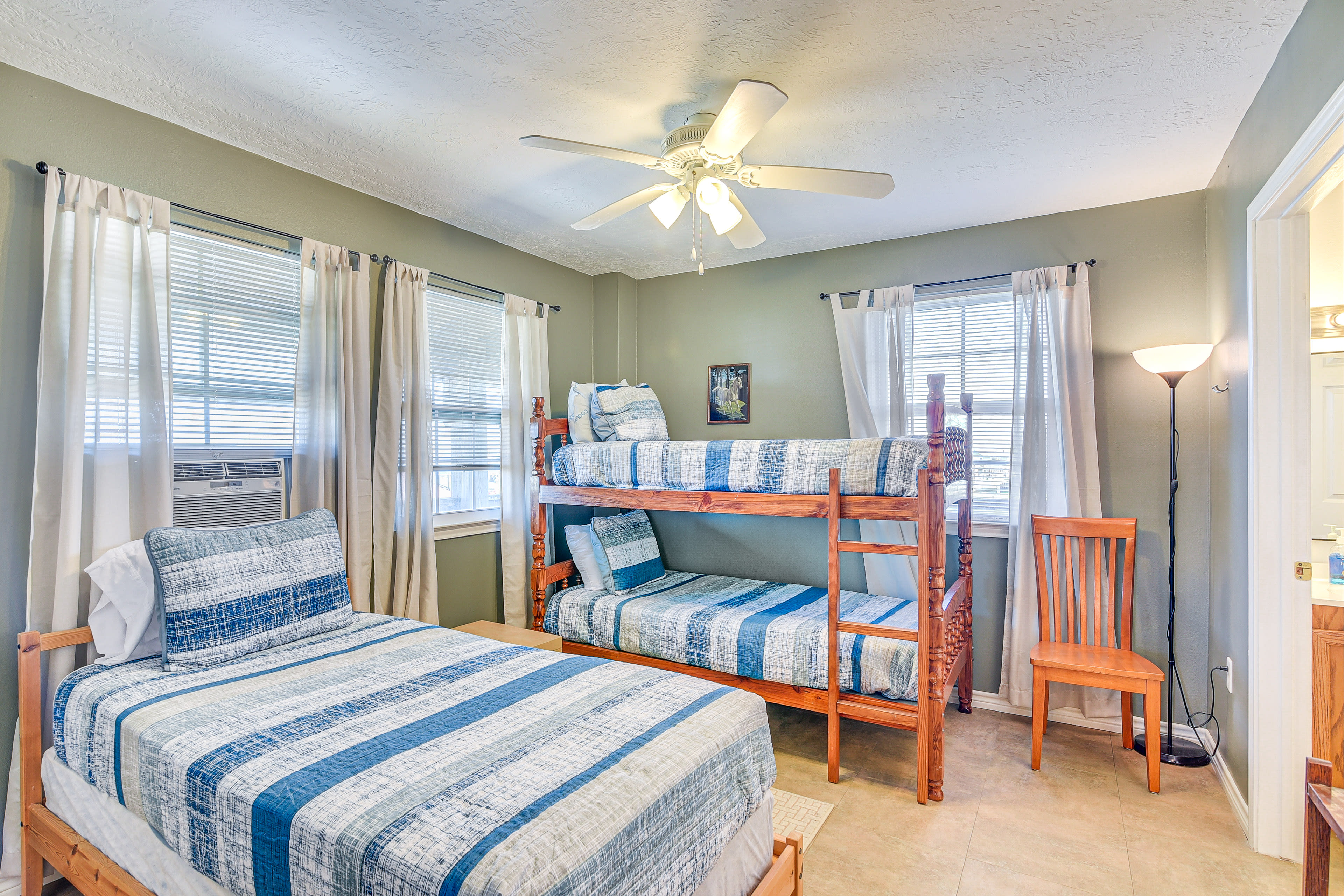 Bedroom 2 | Twin Bed | Twin Bunk Bed | Linens Provided