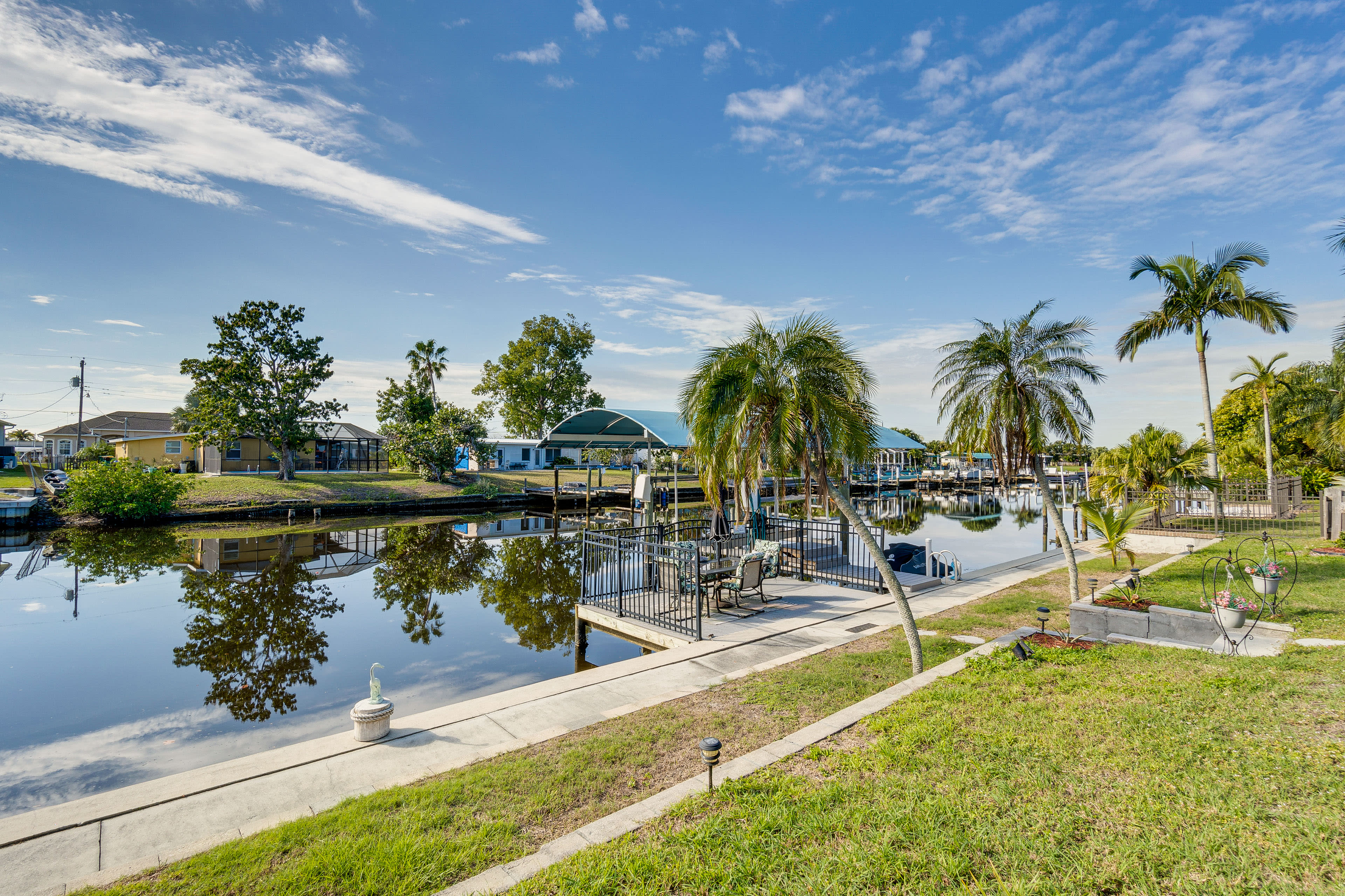 Canal-Front Patio | Private Boat Dock & Jet-Ski Lift