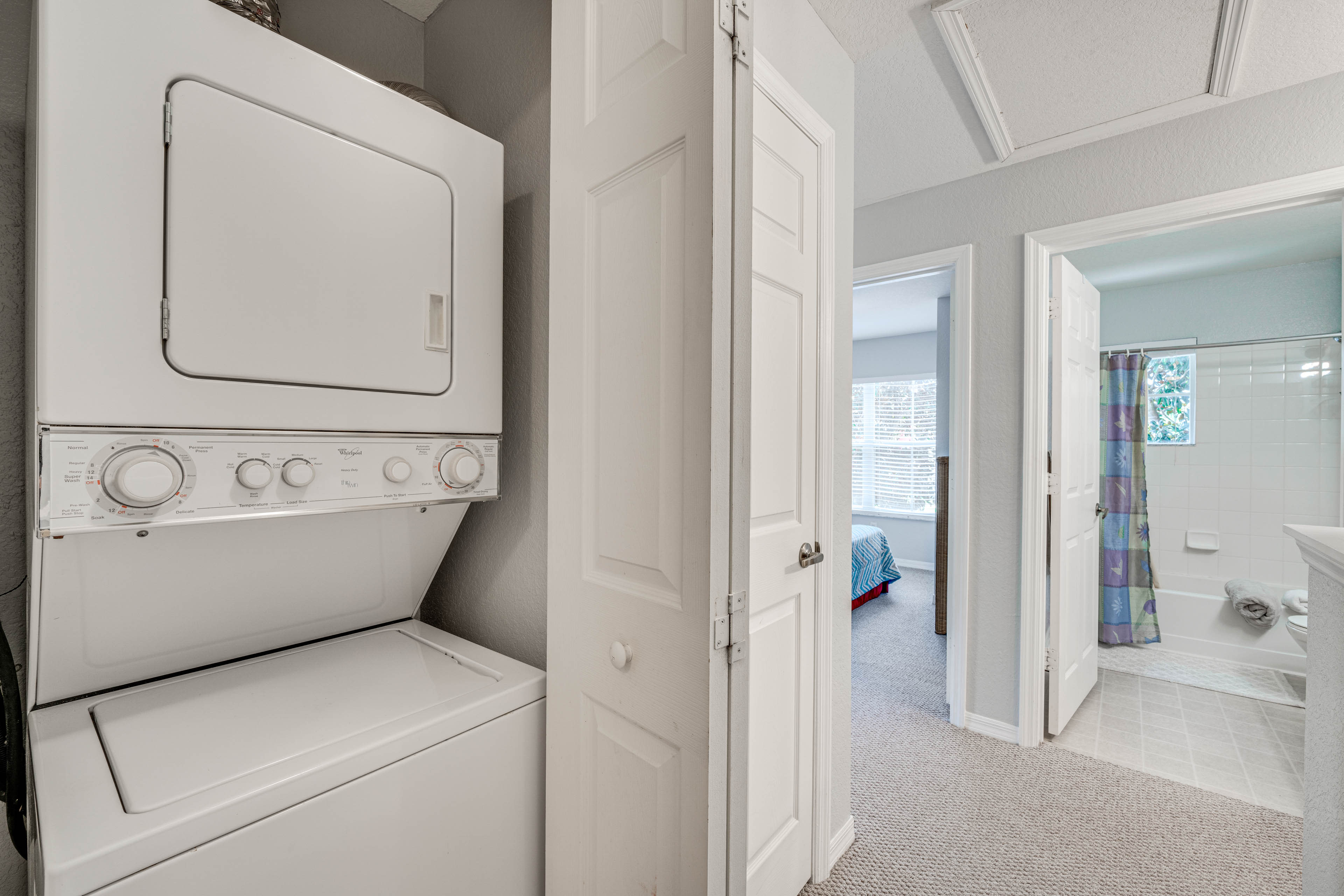 Laundry Area | 2nd Floor | Washer/Dryer | Iron/Board