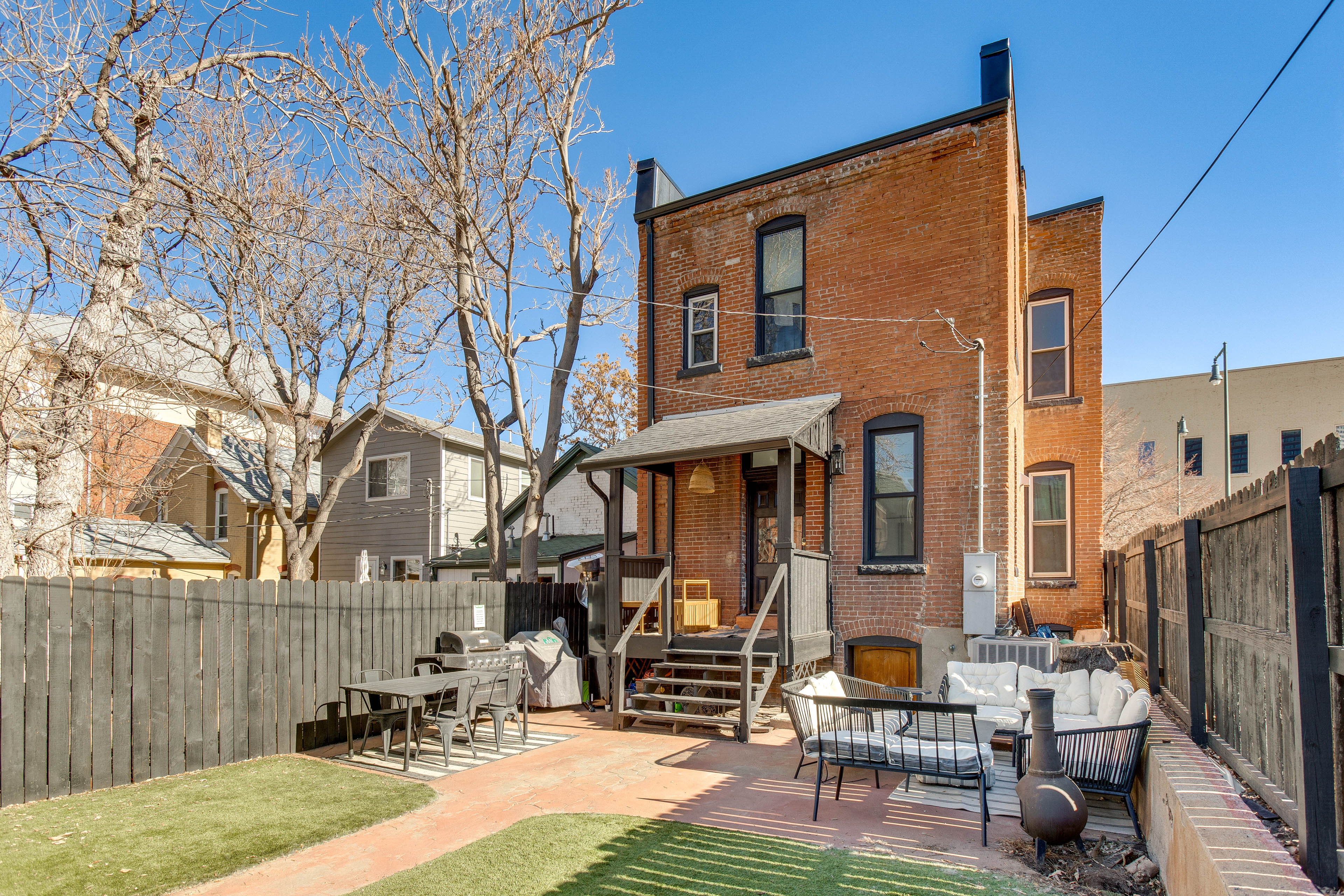 Denver Vacation Rental | Studio | 1BA | 700 Sq Ft | 5 Steps Required to Access