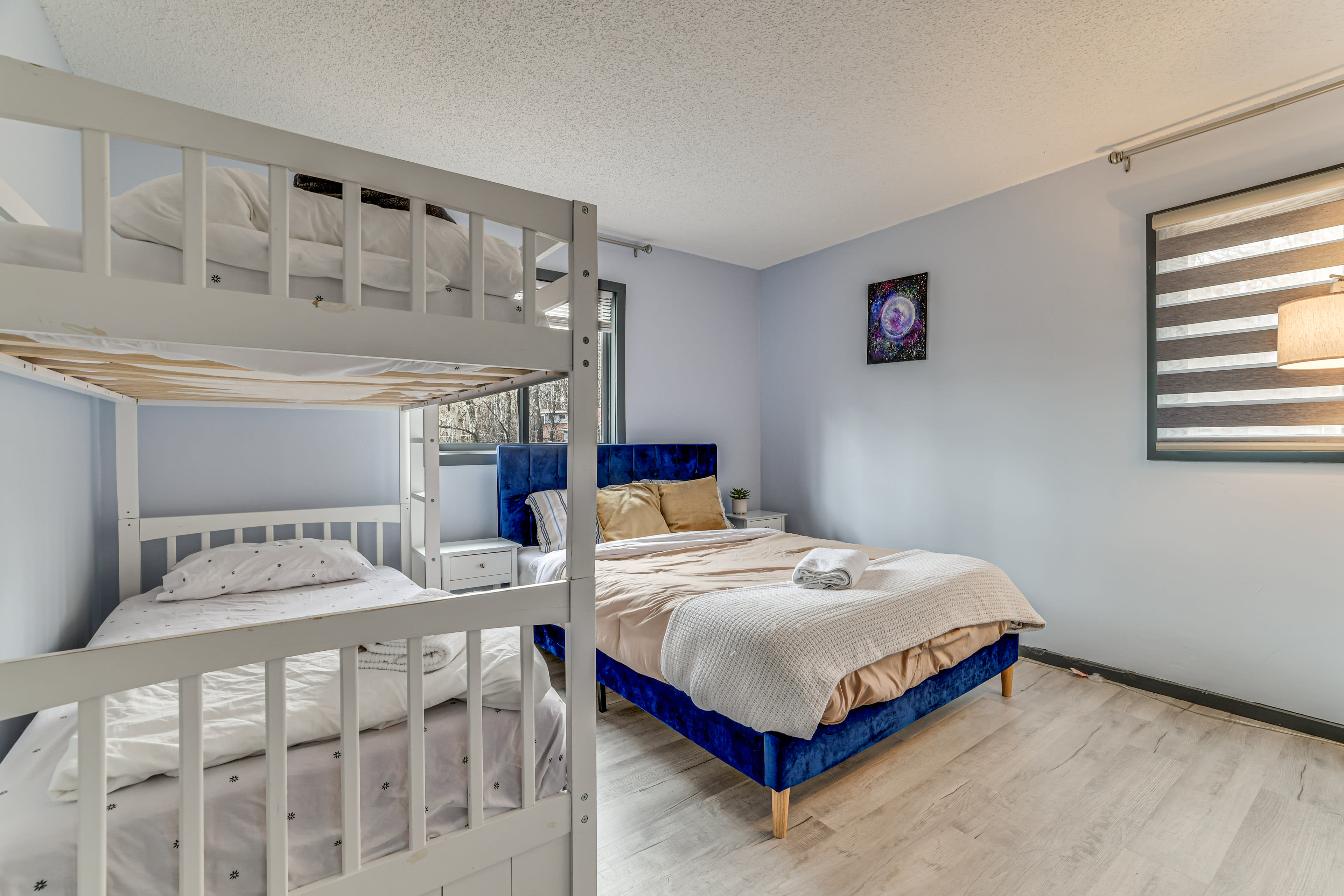 Bedroom 3 | Queen Bed | Twin Bunk Bed | 3rd Floor