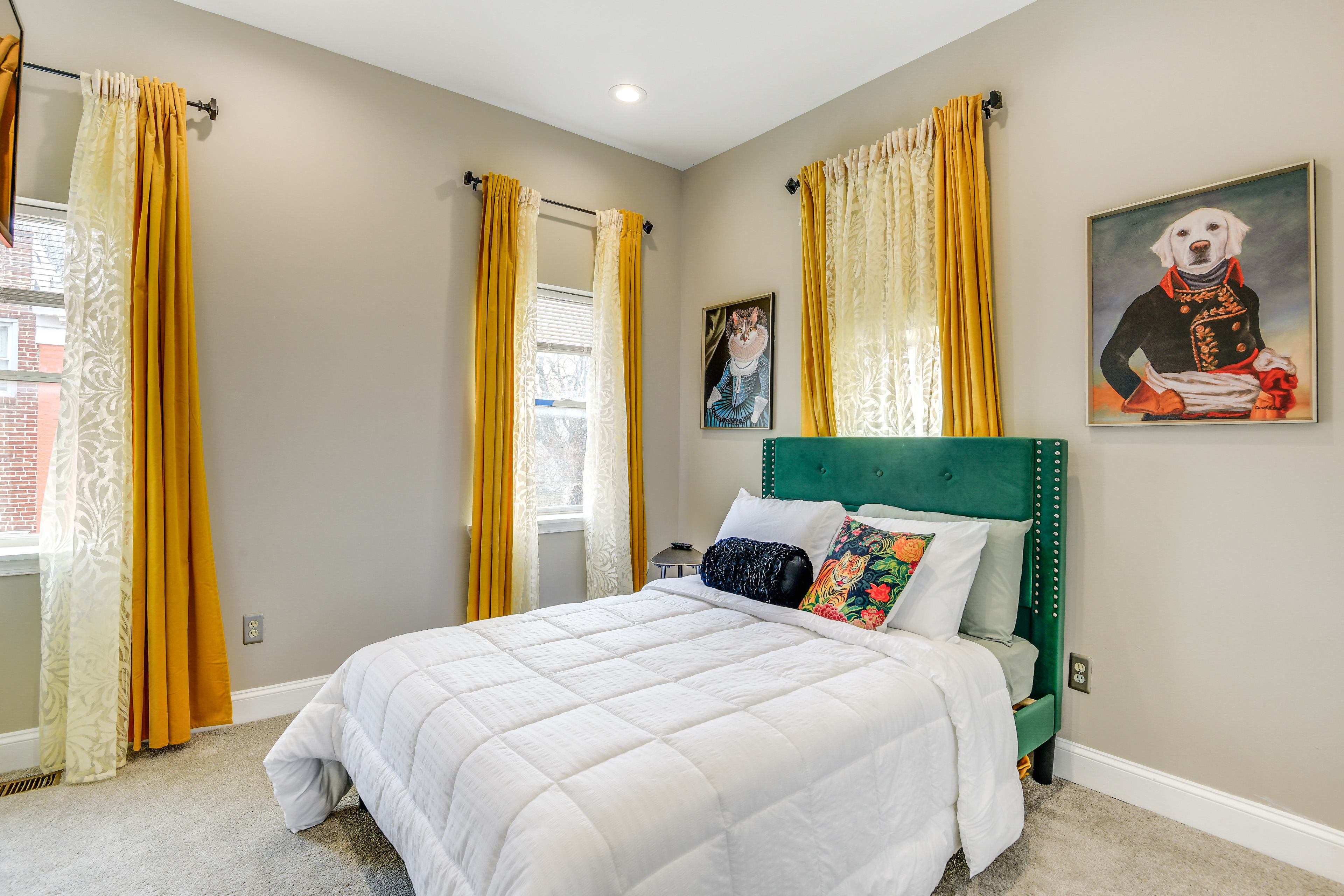 Bedroom 2 | 2nd Floor | Full Bed | Linens Provided | Smart TV