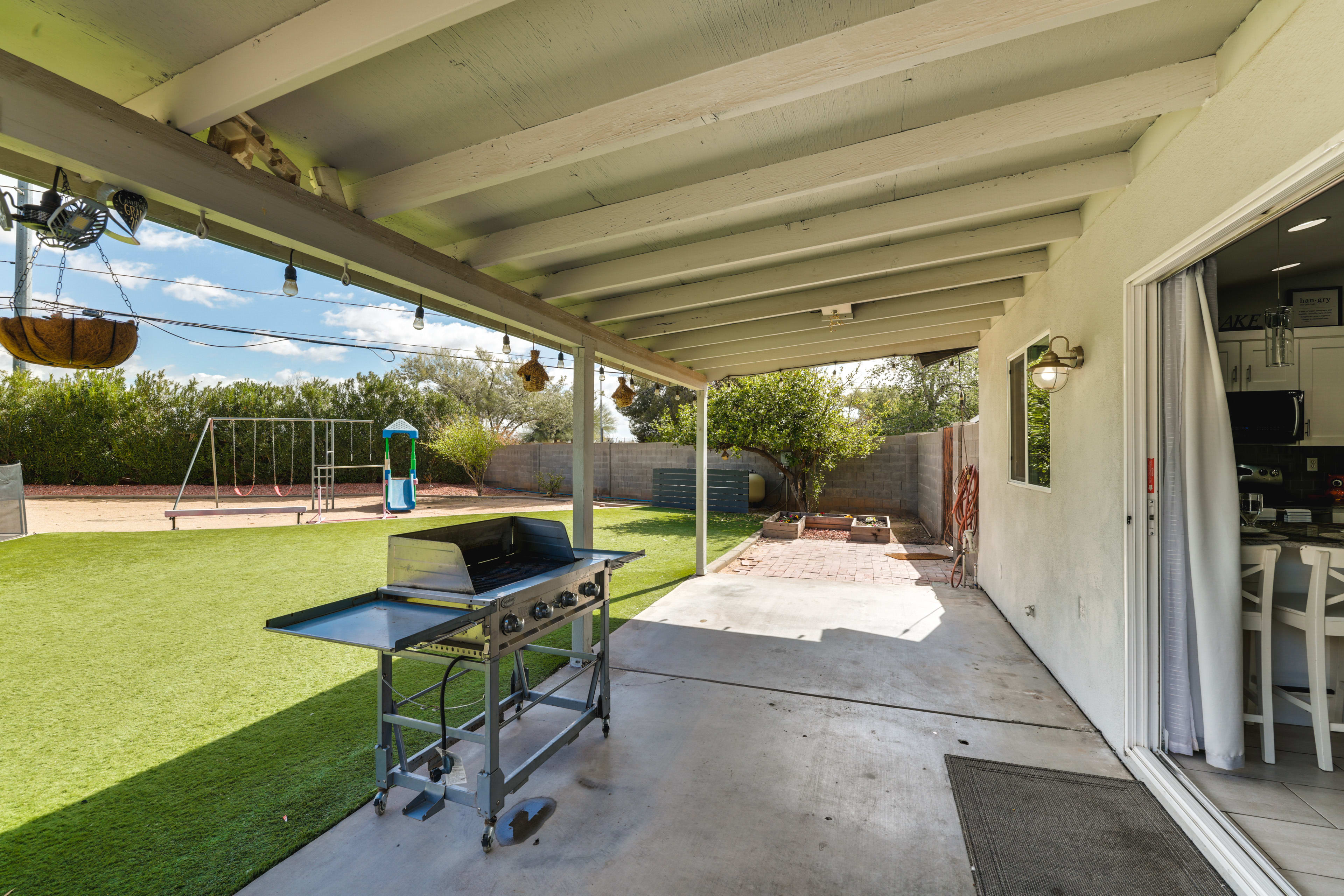 Private Backyard Area | Outdoor Pool | Swing Set | BBQ Grill