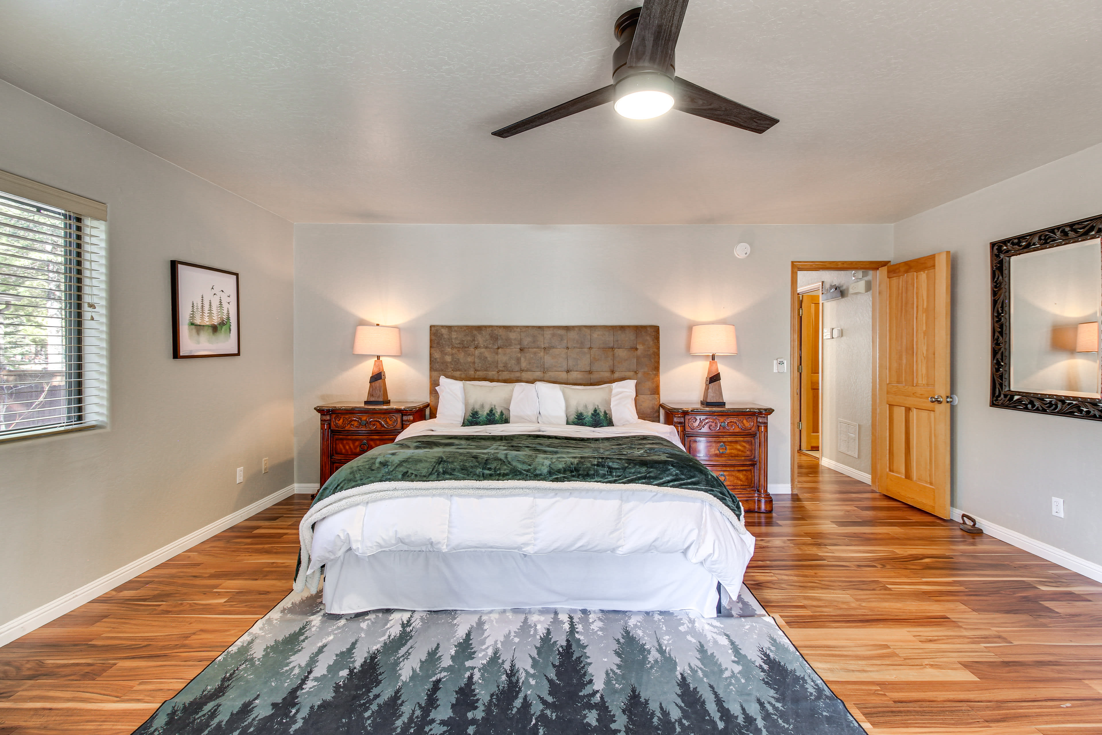 Bedroom Suite | California King Bed | Crib | Linens Provided | 1st Floor