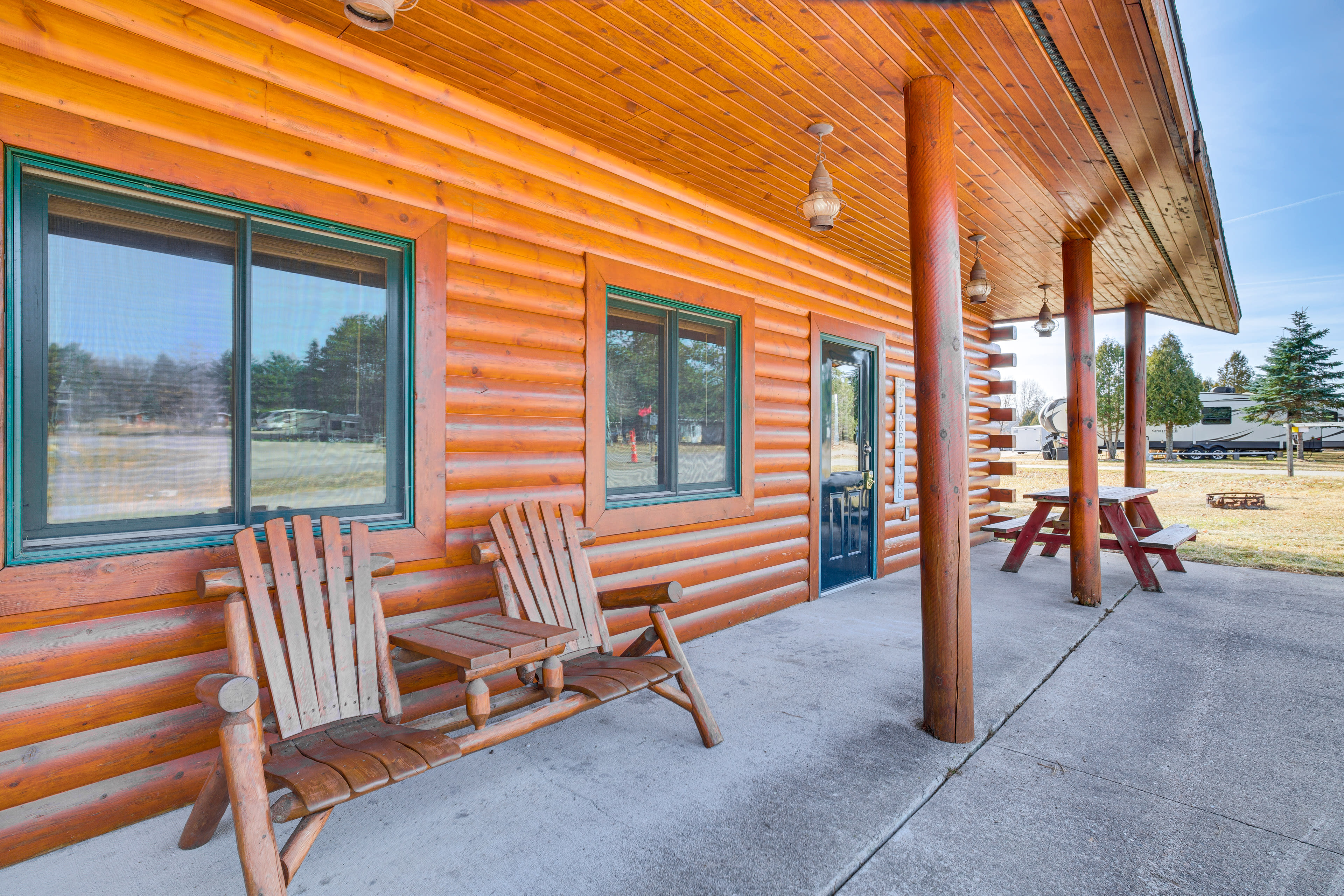 Front Porch | Cabin Entrance