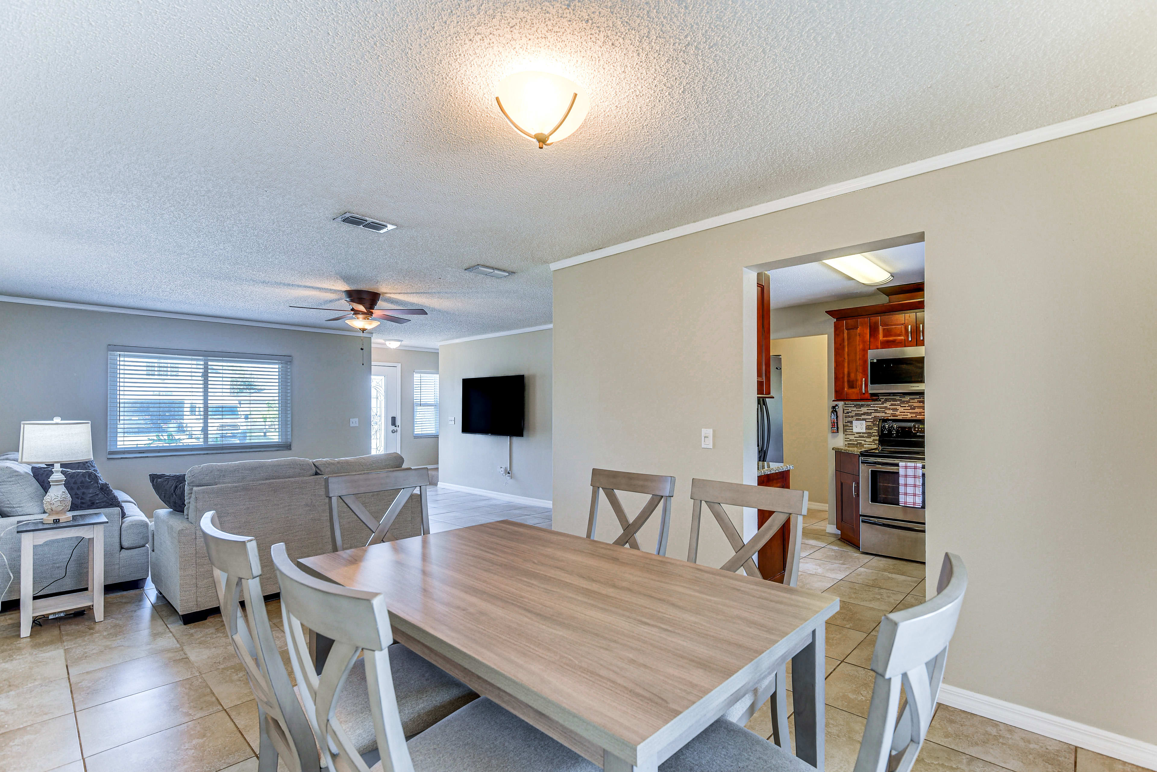 Dining Area | Dishware & Flatware Provided | 1st Floor