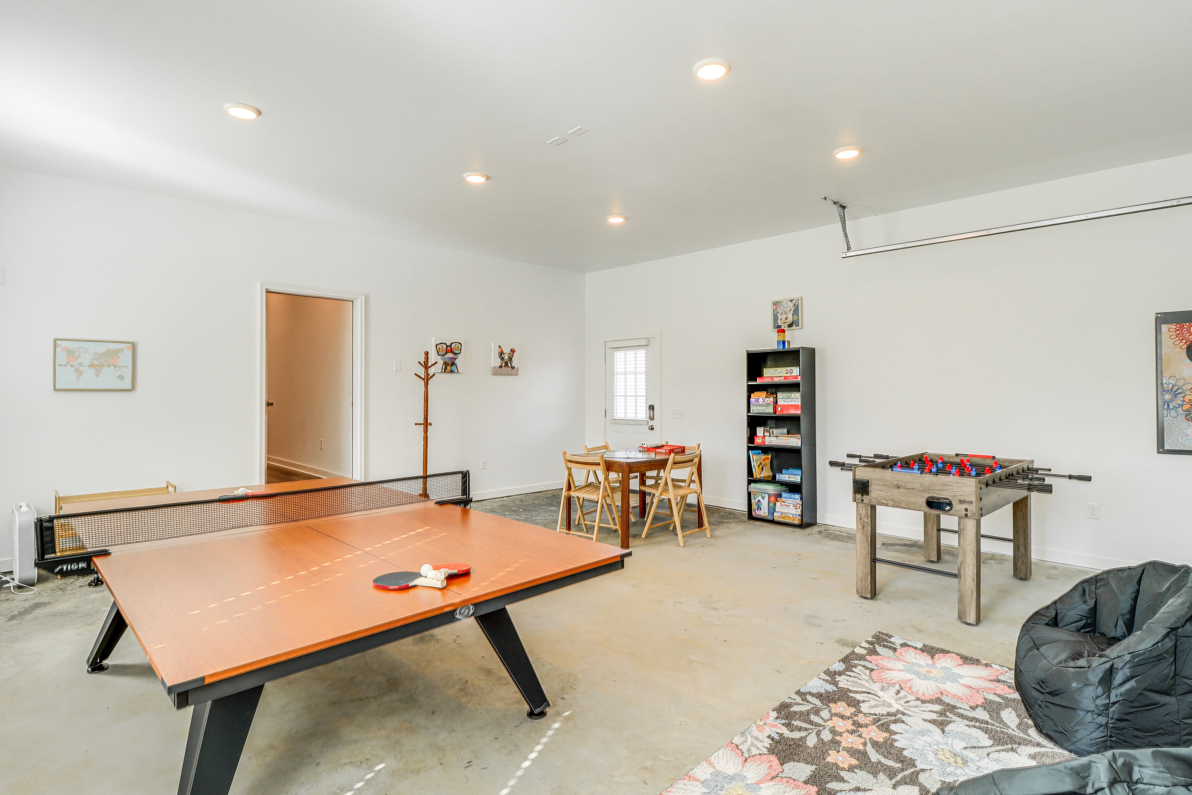 Game Room/Garage | Ping-Pong Table | Foosball Table | Board Games