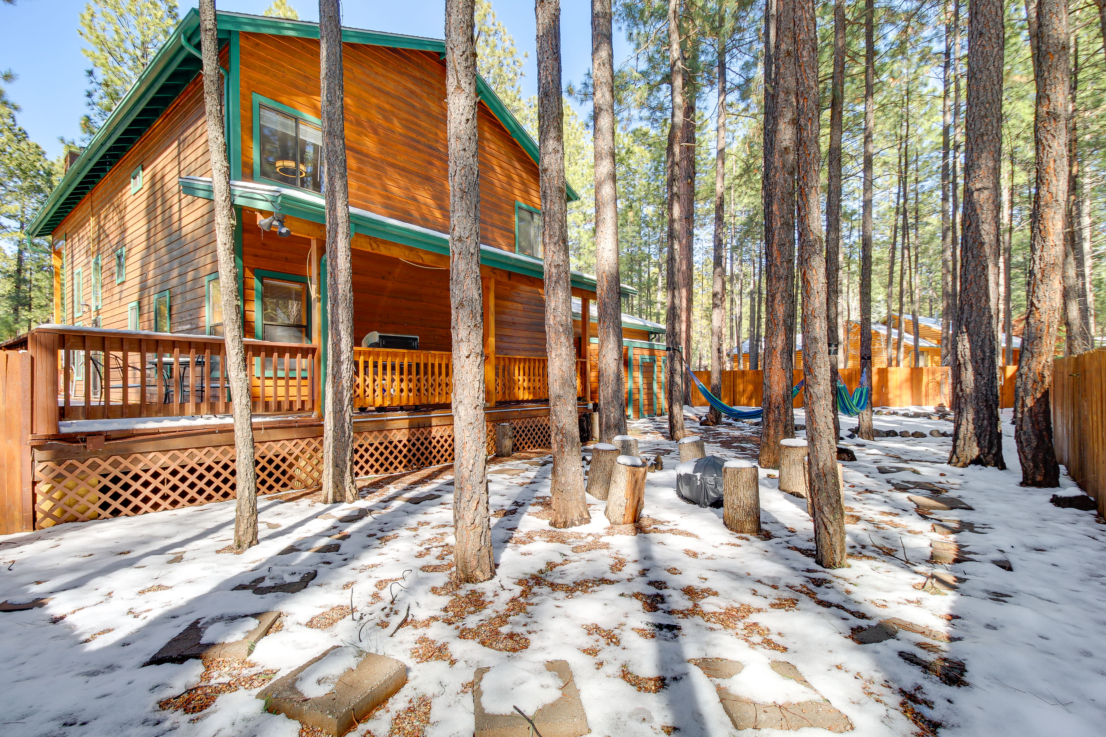 Exterior | Private Yard | Hammocks | Fire Pit