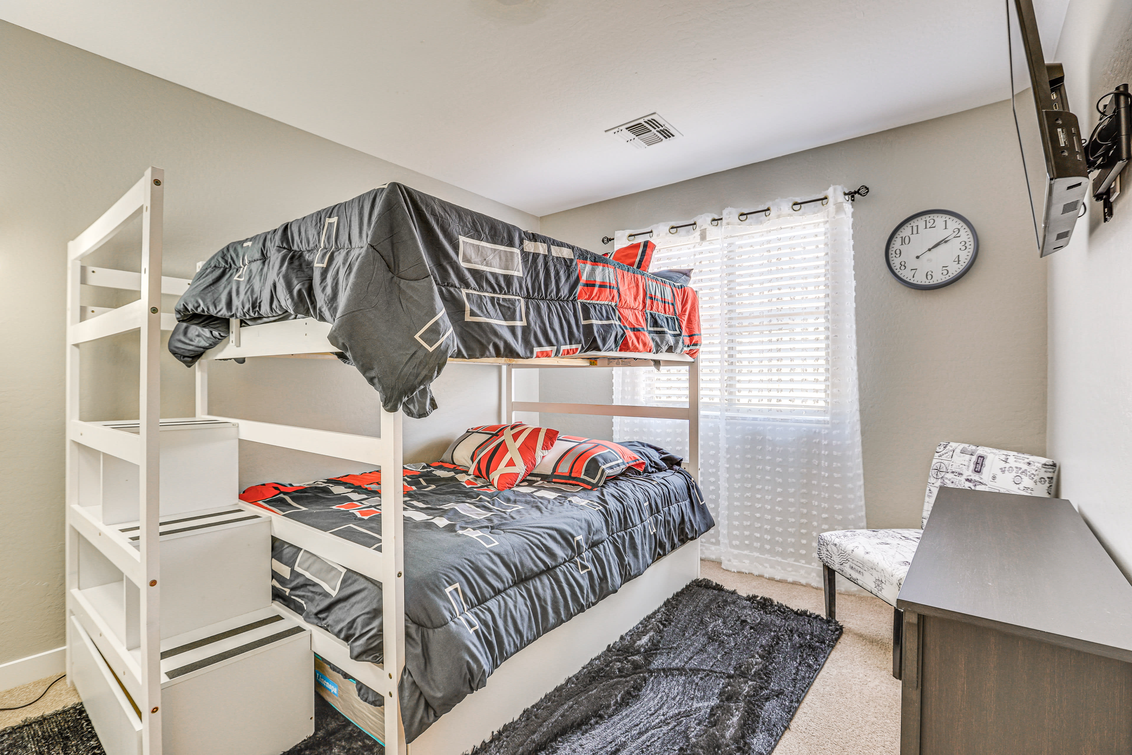 Bedroom 2 | Full Bunk Bed | Linens Provided