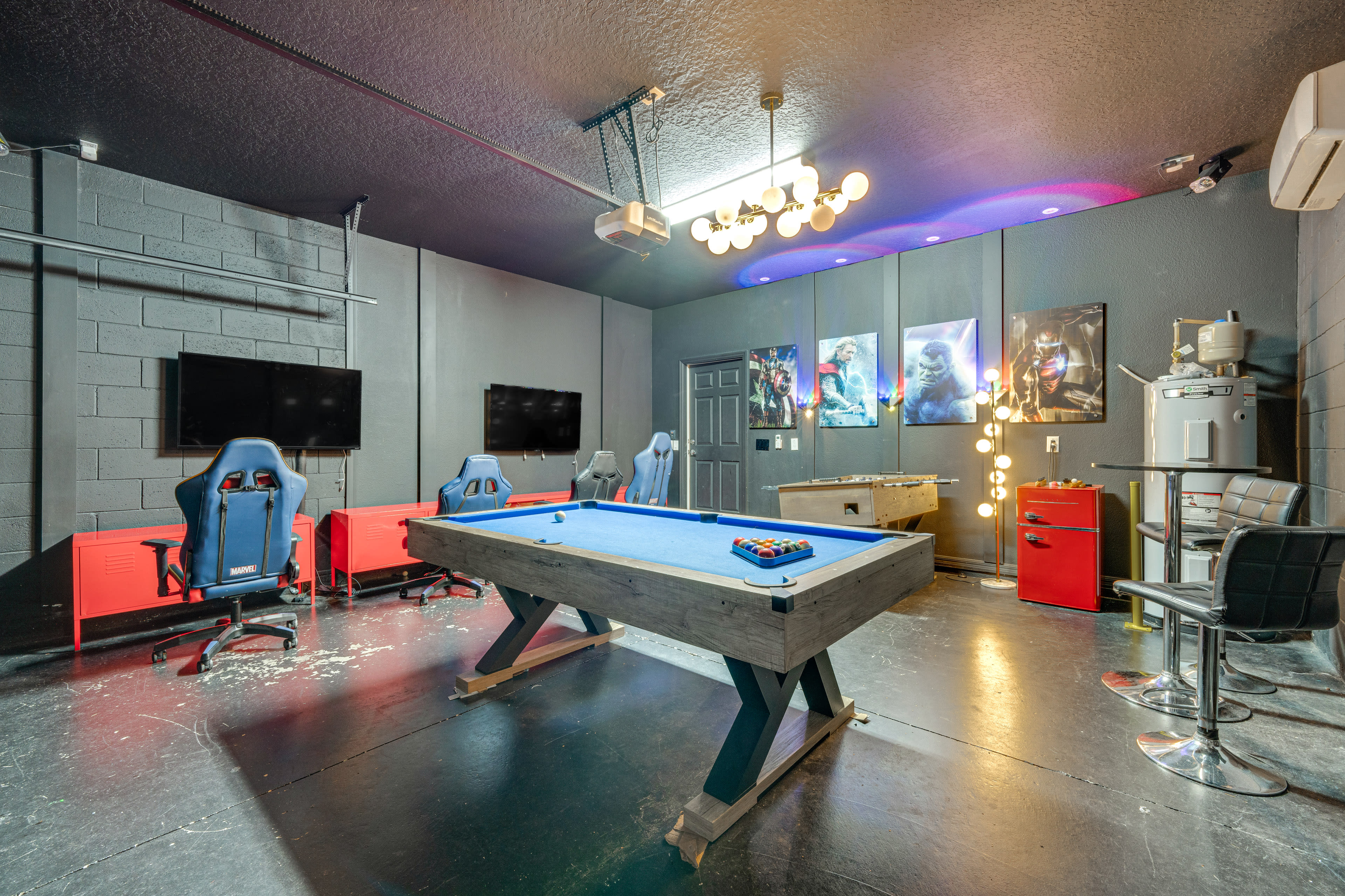 Game Room | 1st Floor | Foosball Table | Pool Table