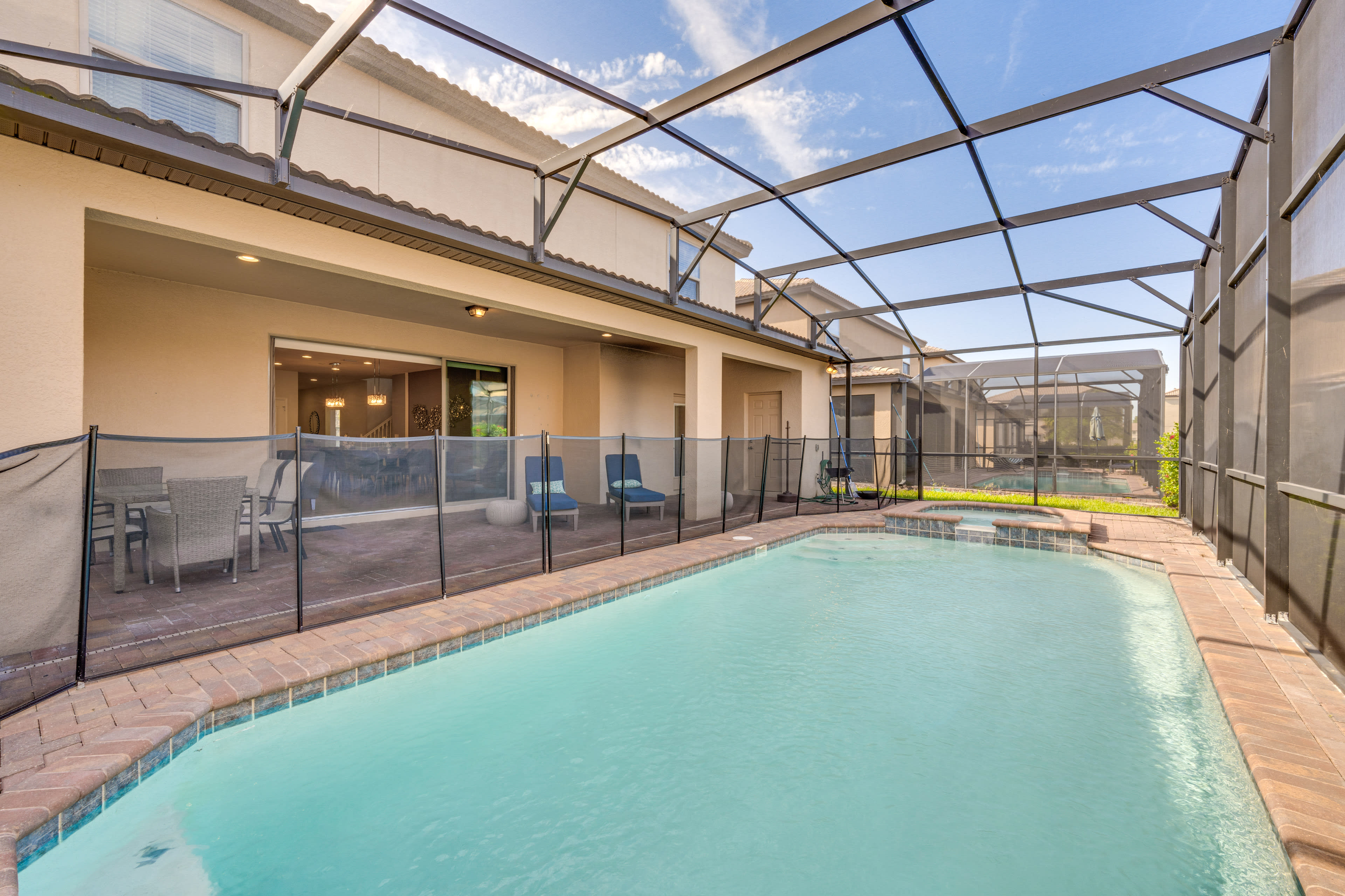 Kissimmee Vacation Rental | 9BR | 6BA | 1 Step Required | 2,500 Sq Ft