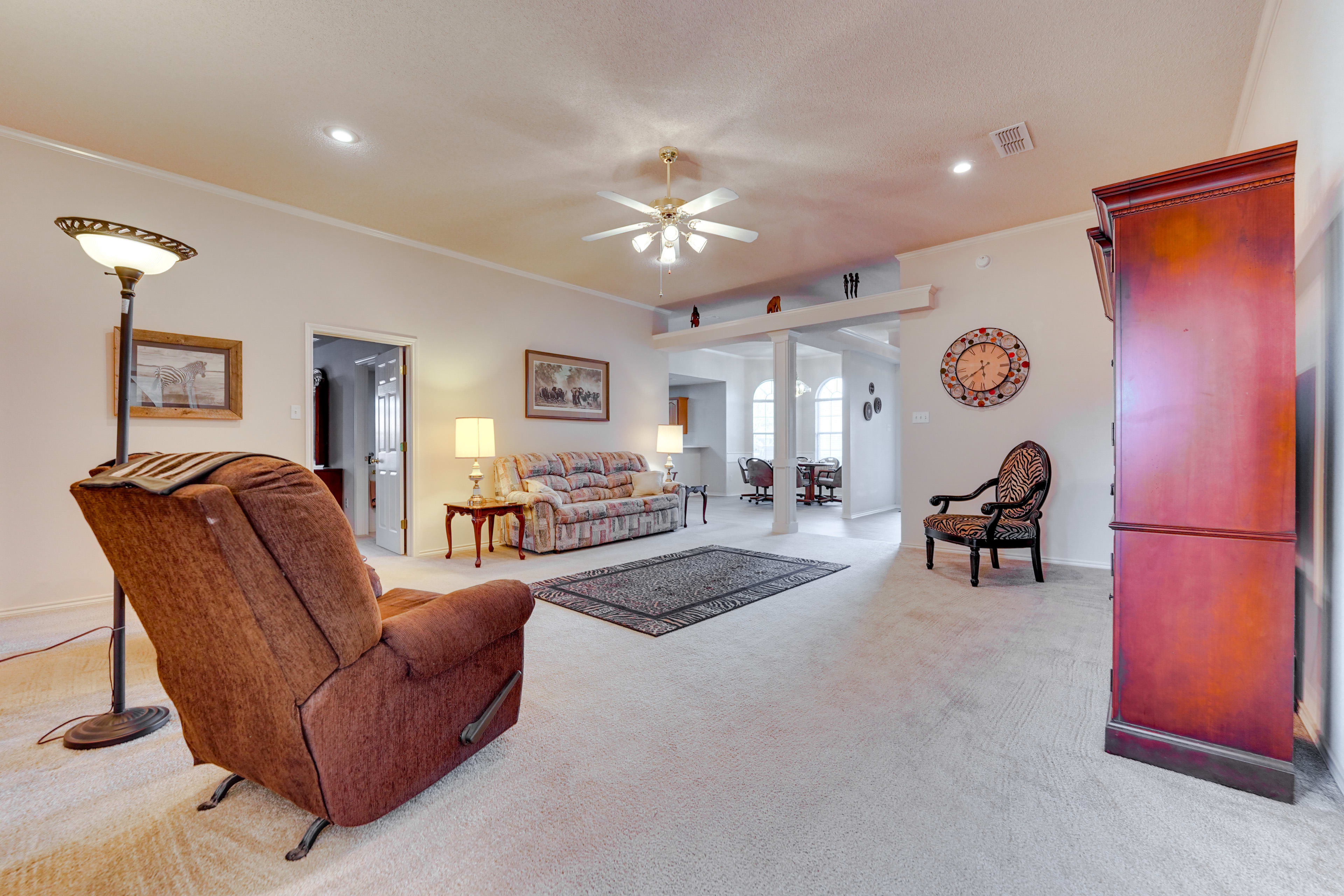 Living Room | Smart TV | Single-Story Home