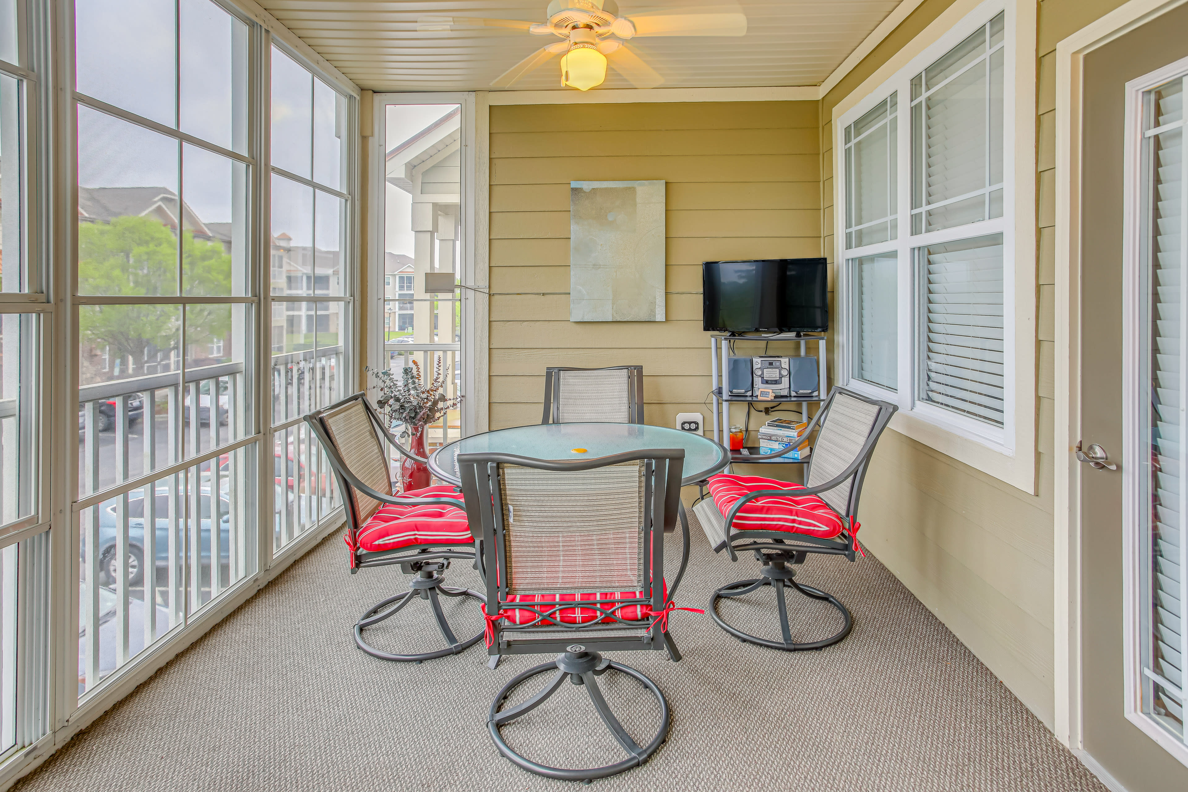 Screened Porch | Access From Living Room