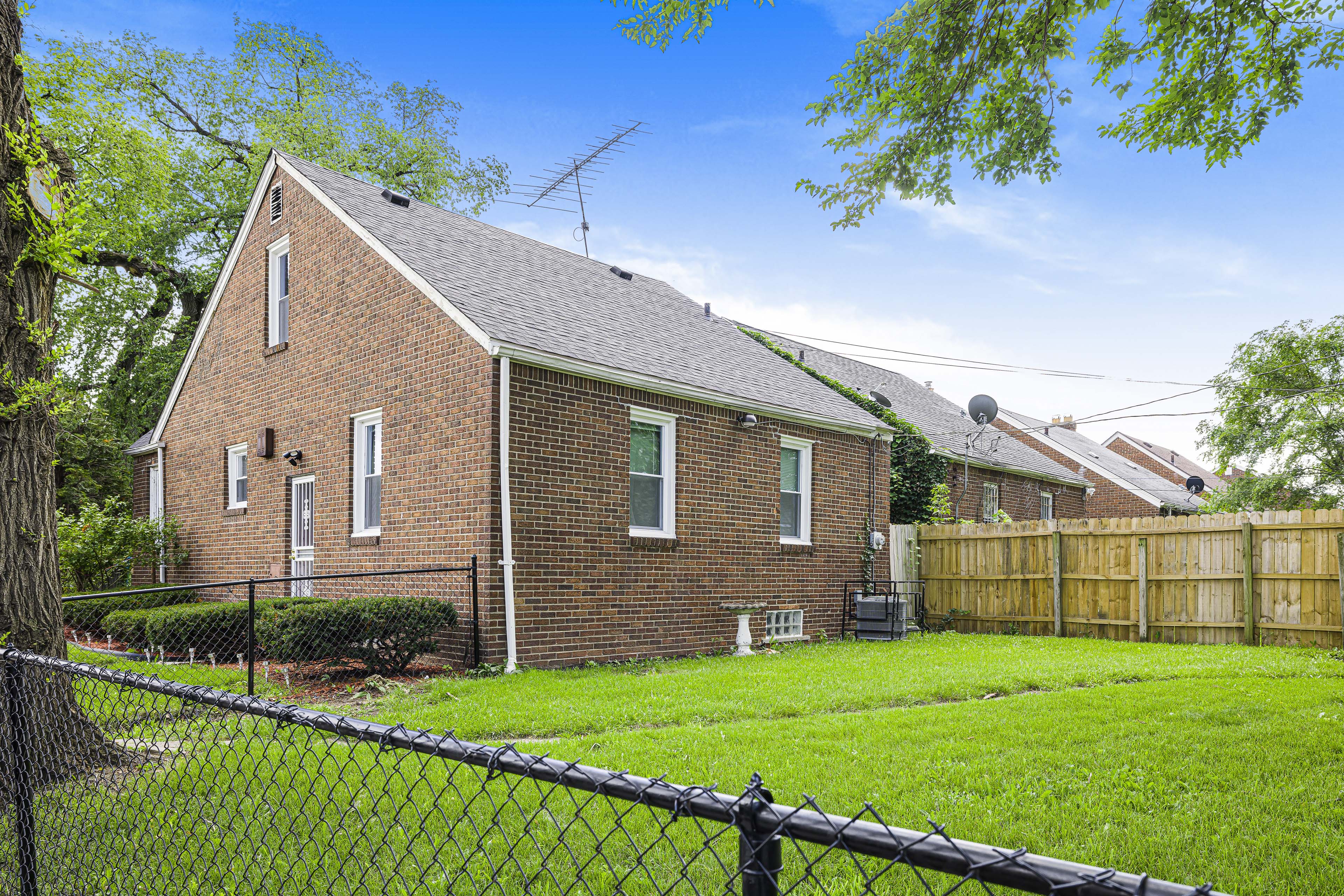 Fenced-In Backyard