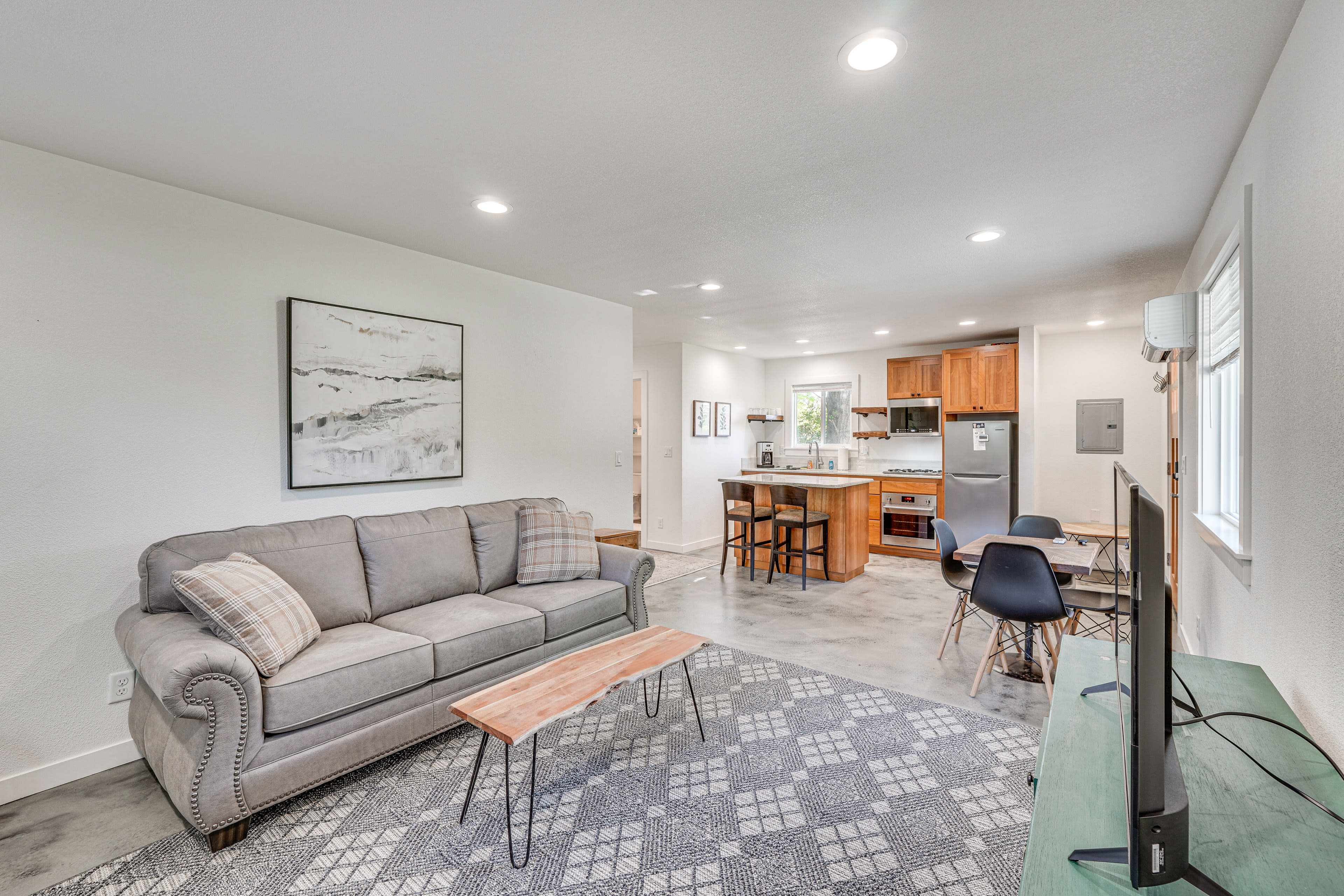 Living Room | Smart TV | Single-Story Home