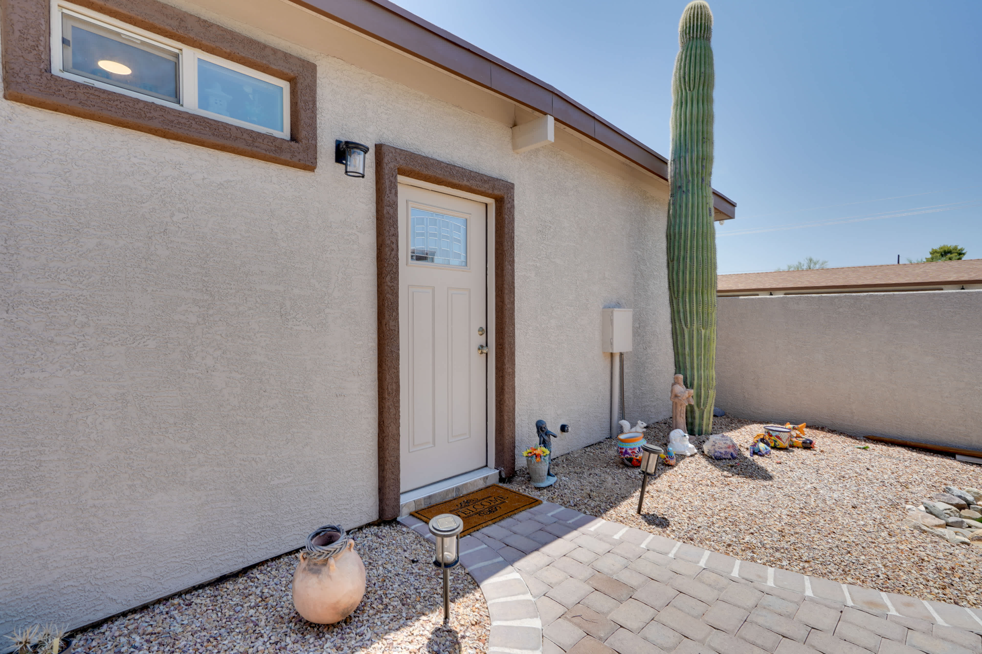 Garage to Courtyard Access