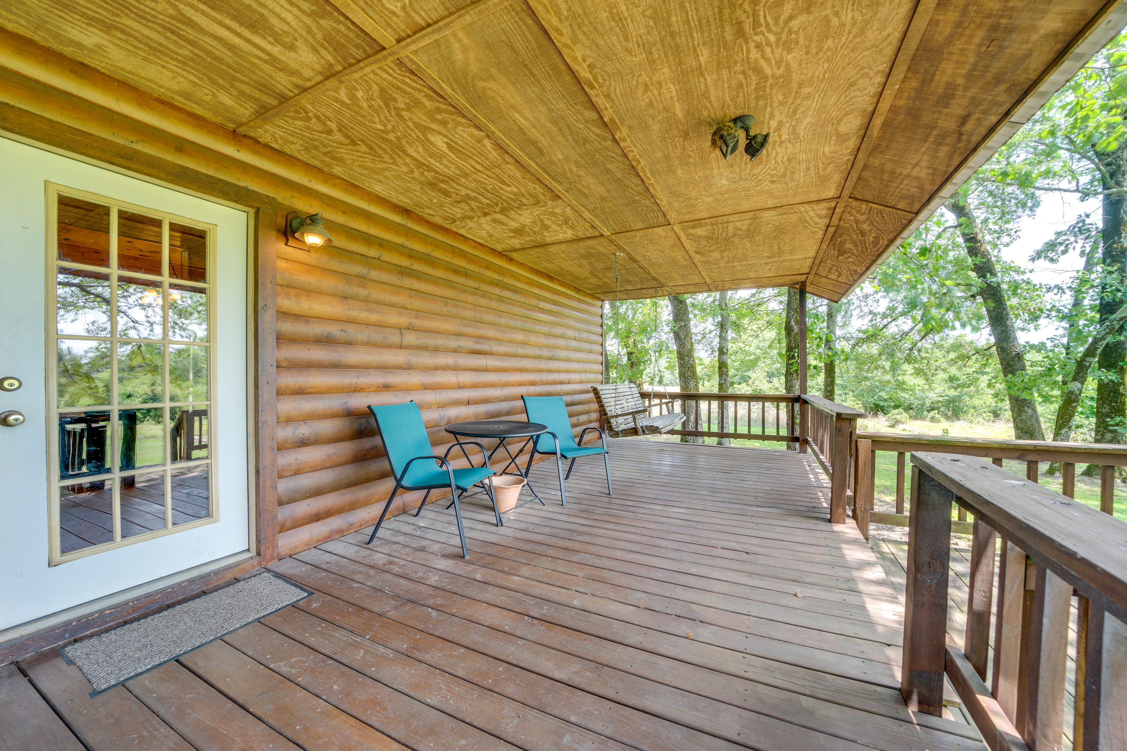 Covered Back Porch