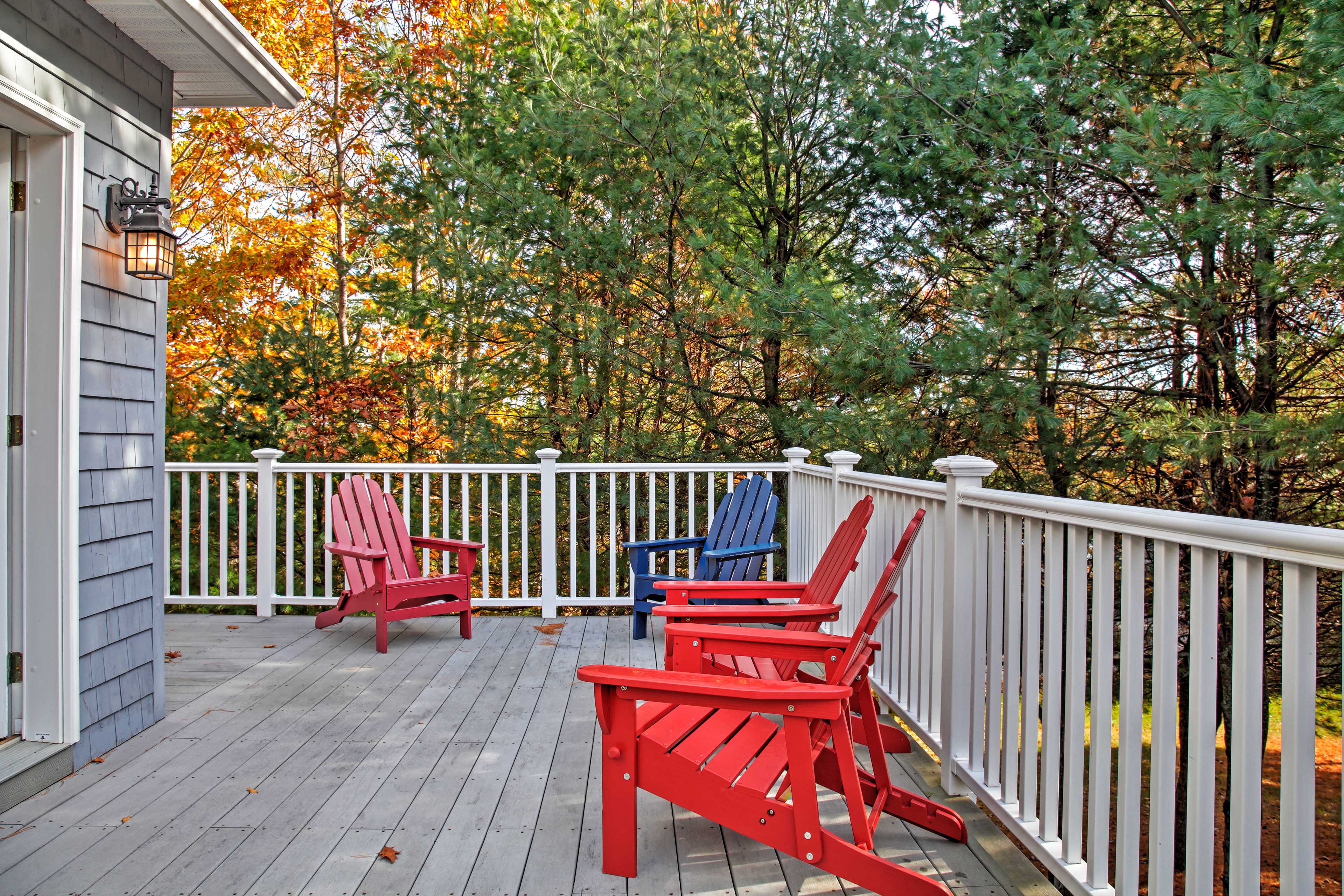 Beautiful Sandy Point Getaway w/ Wraparound Deck! Evolve