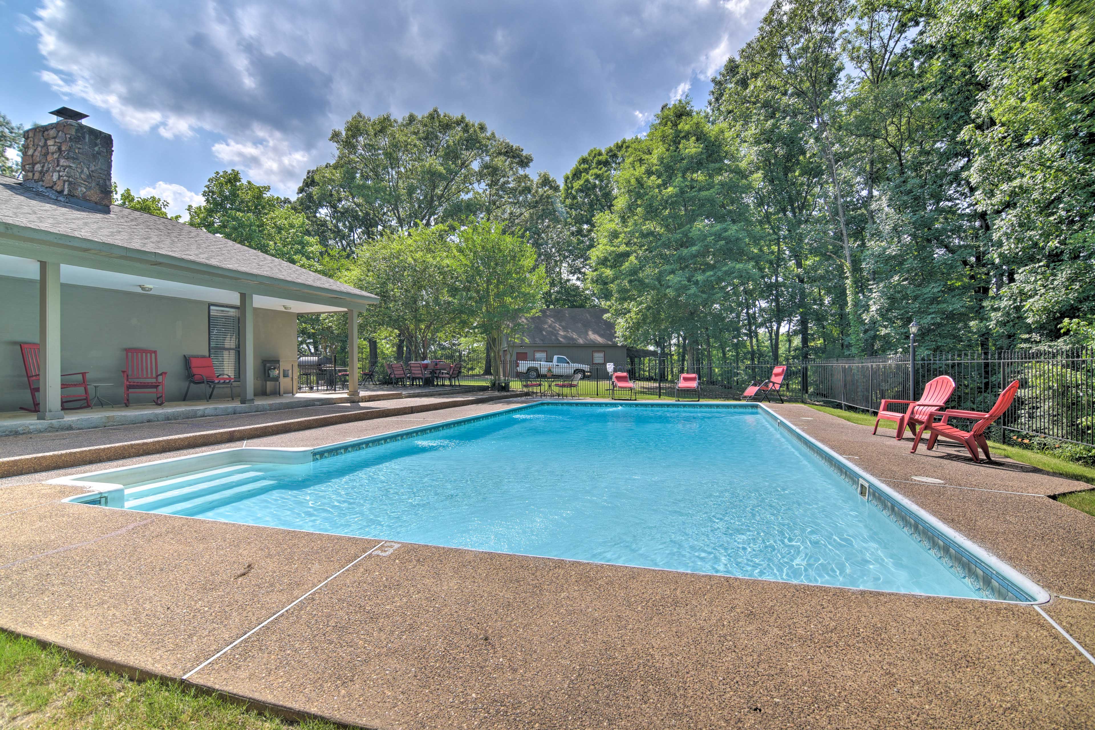 Spacious Southaven Home on 8 Acres w/ Private Pool Evolve