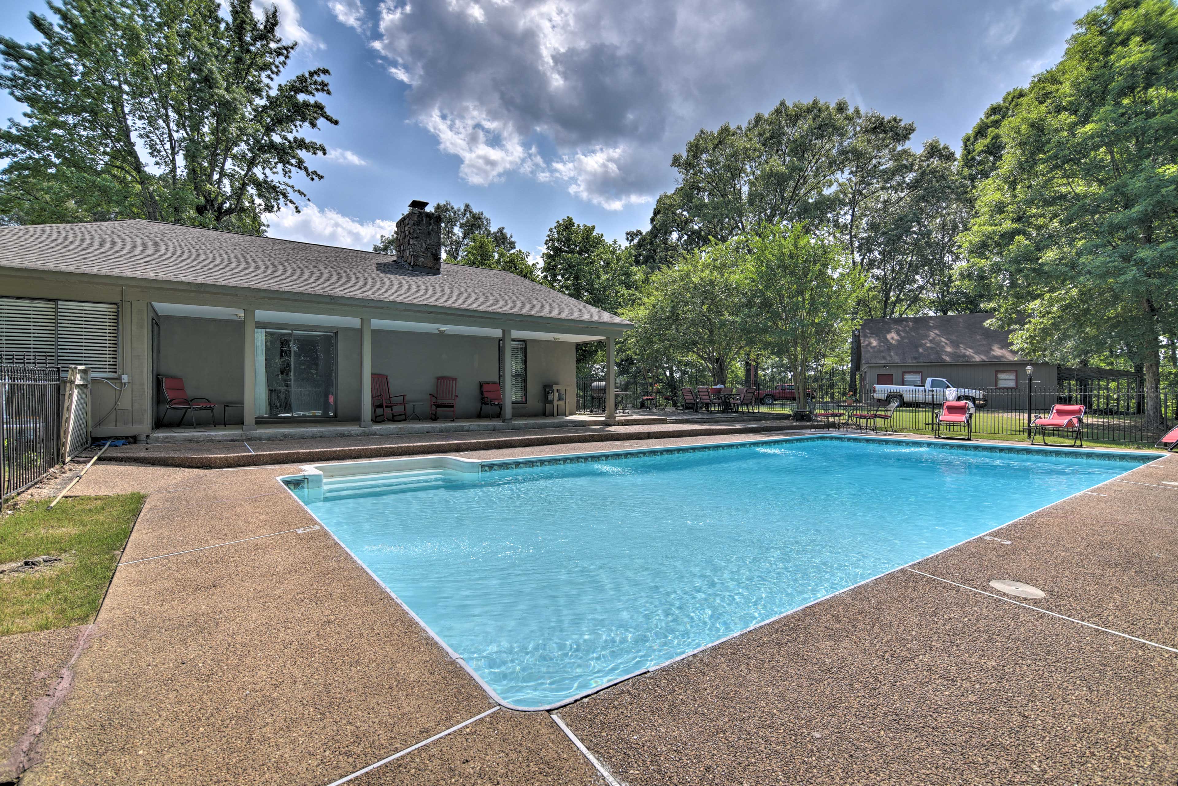 Spacious Southaven Home on 8 Acres w/ Private Pool Evolve