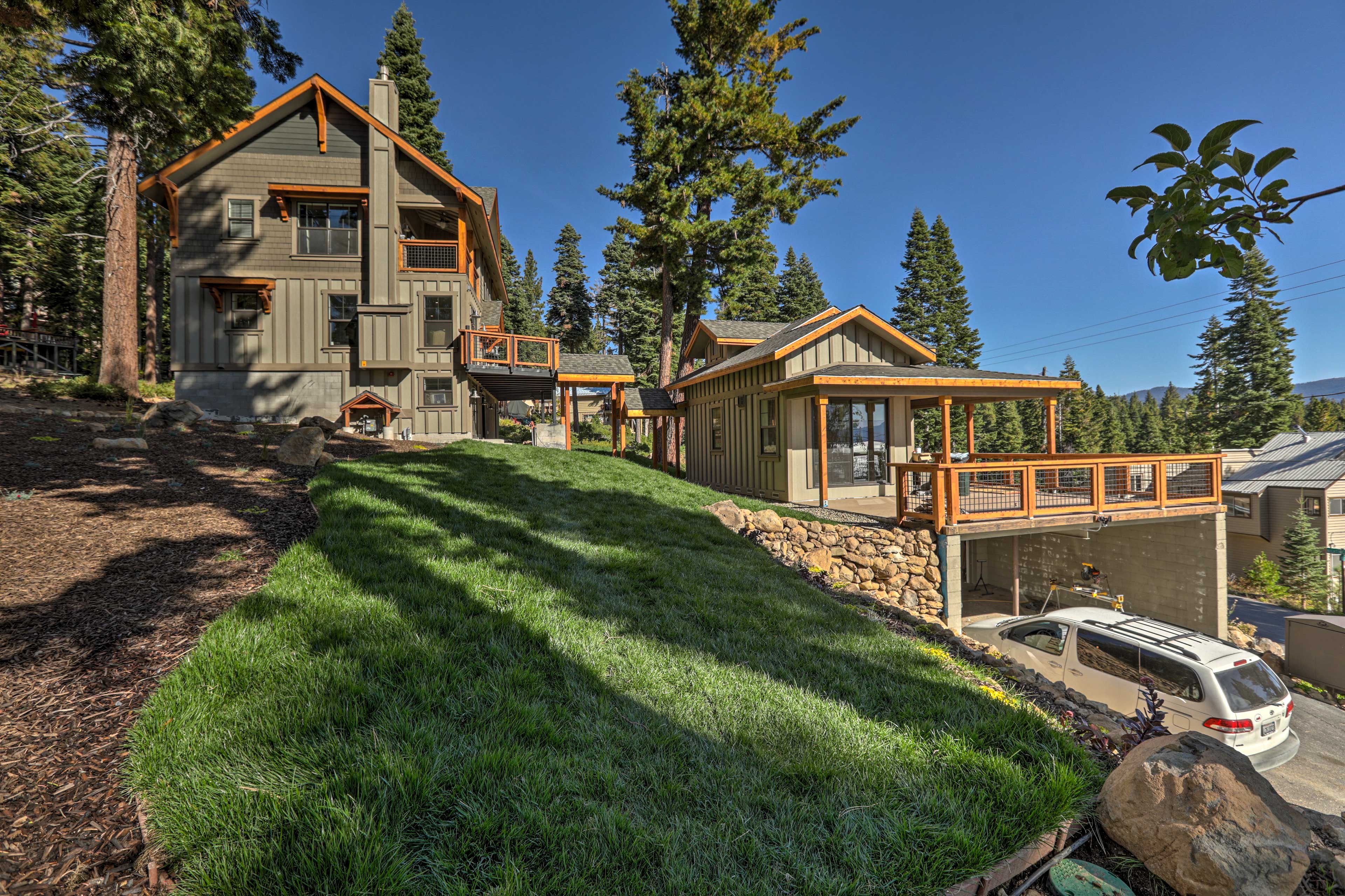 Stunning Luxury Cabin Wlake Tahoe Views And Hot Tub Carnelian Bay Ca
