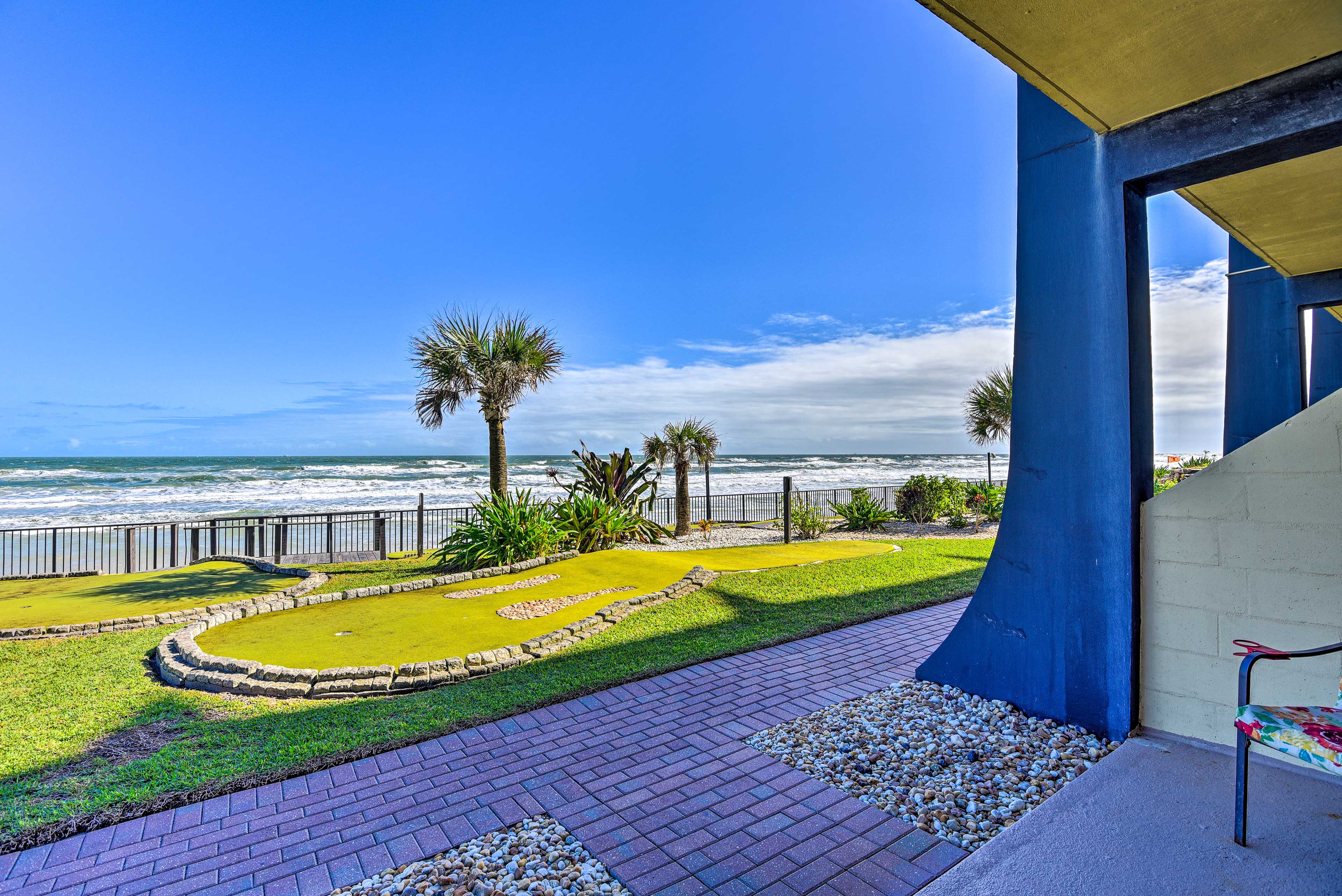 Oceanfront Resort Condo Steps to Daytona Beach! Evolve