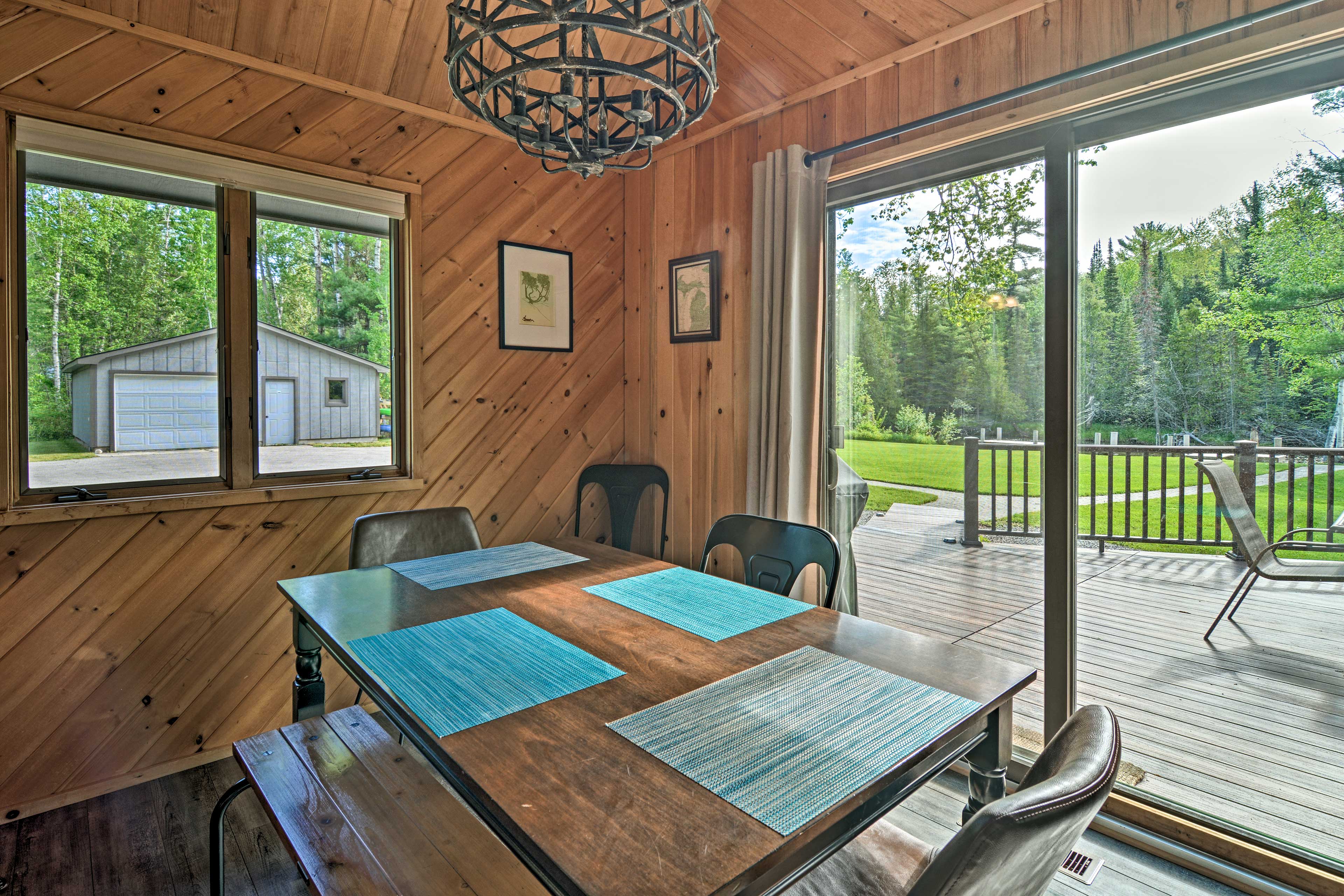 Riverfront Traverse City Cabin Fish, Kayak & Tube Evolve