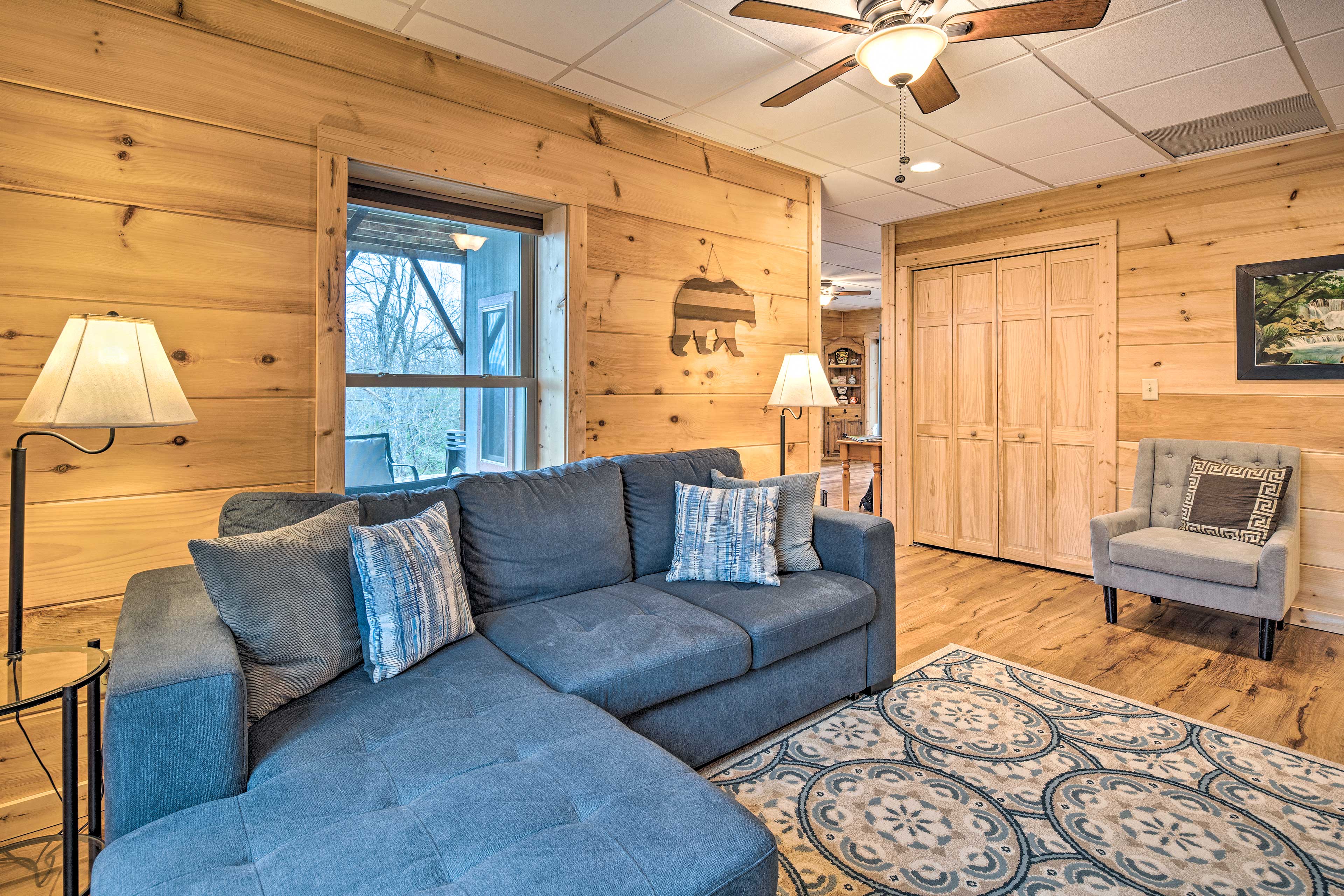 Secluded Black Mountain Cabin w/ OnSite Pond! Evolve