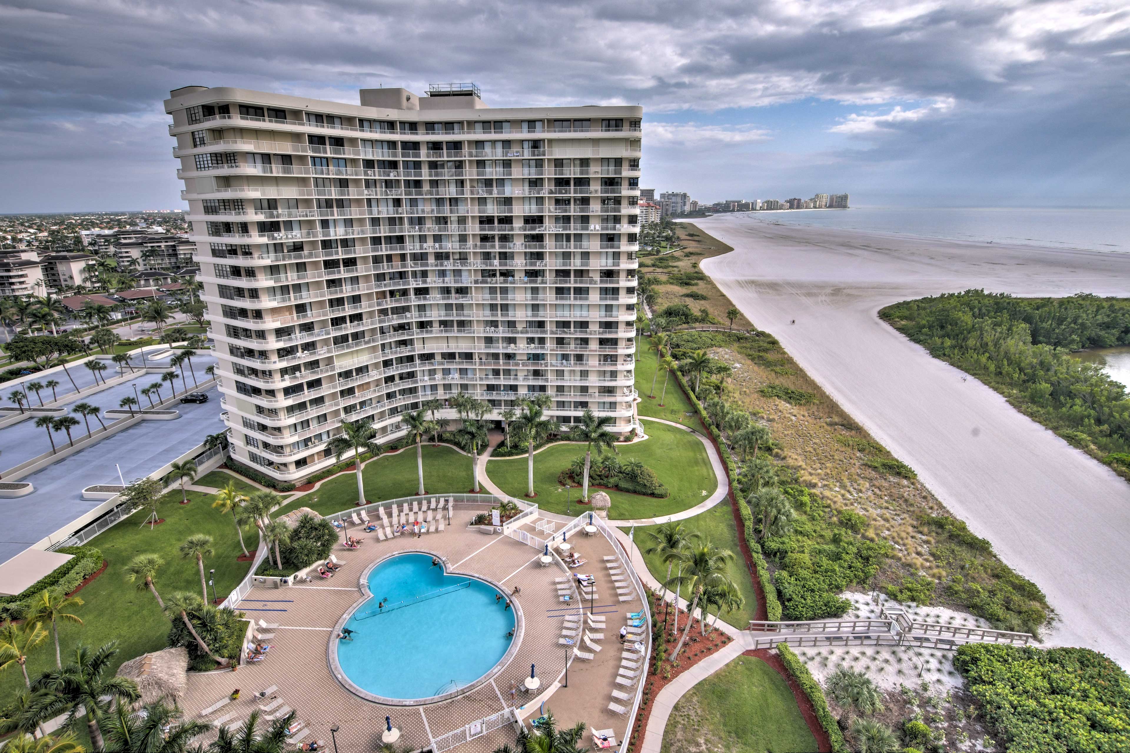 Beachfront Marco Island Resort Condo w/ Pool! Evolve