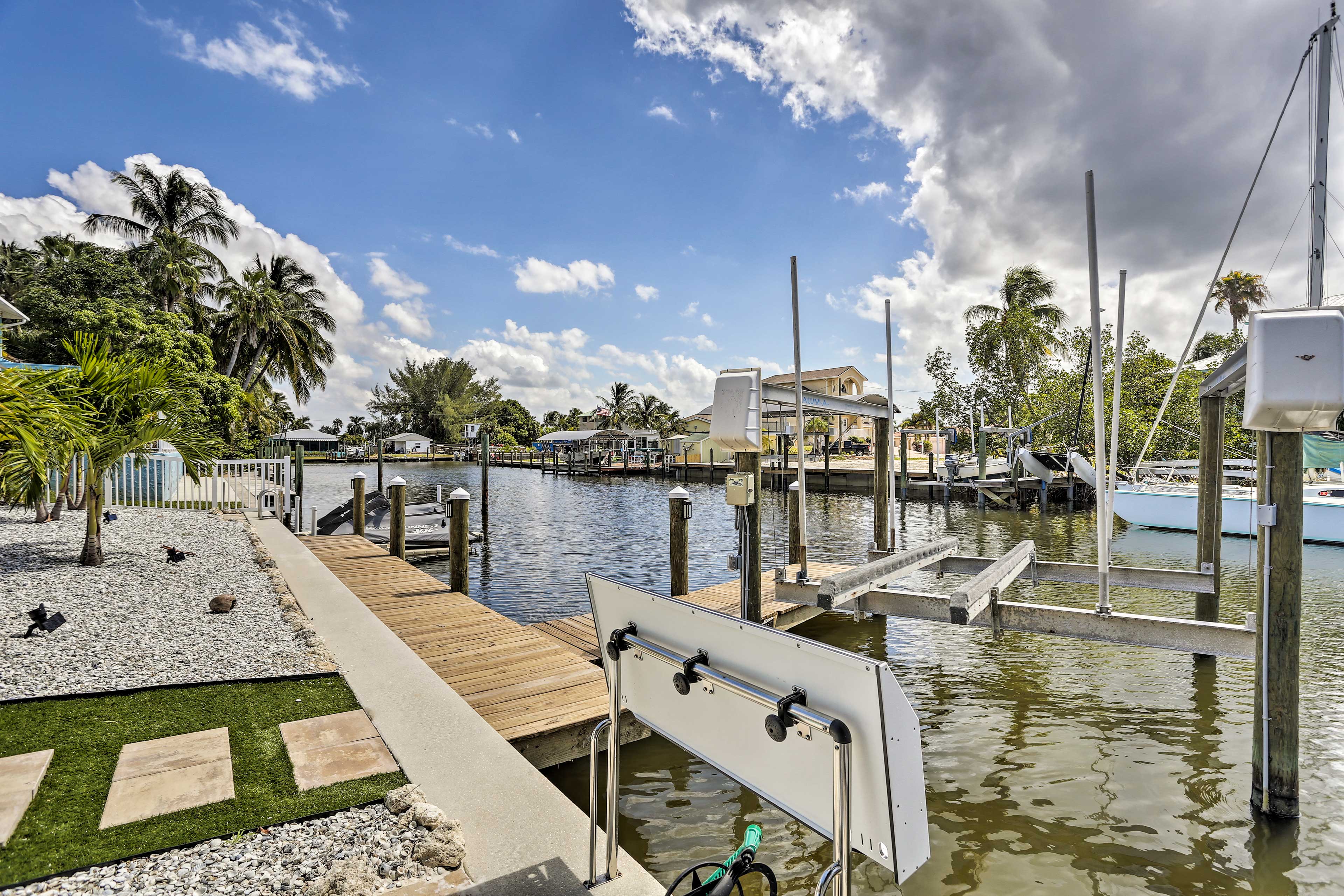 Updated St. James City Home on Canal w/Pool & Dock Evolve