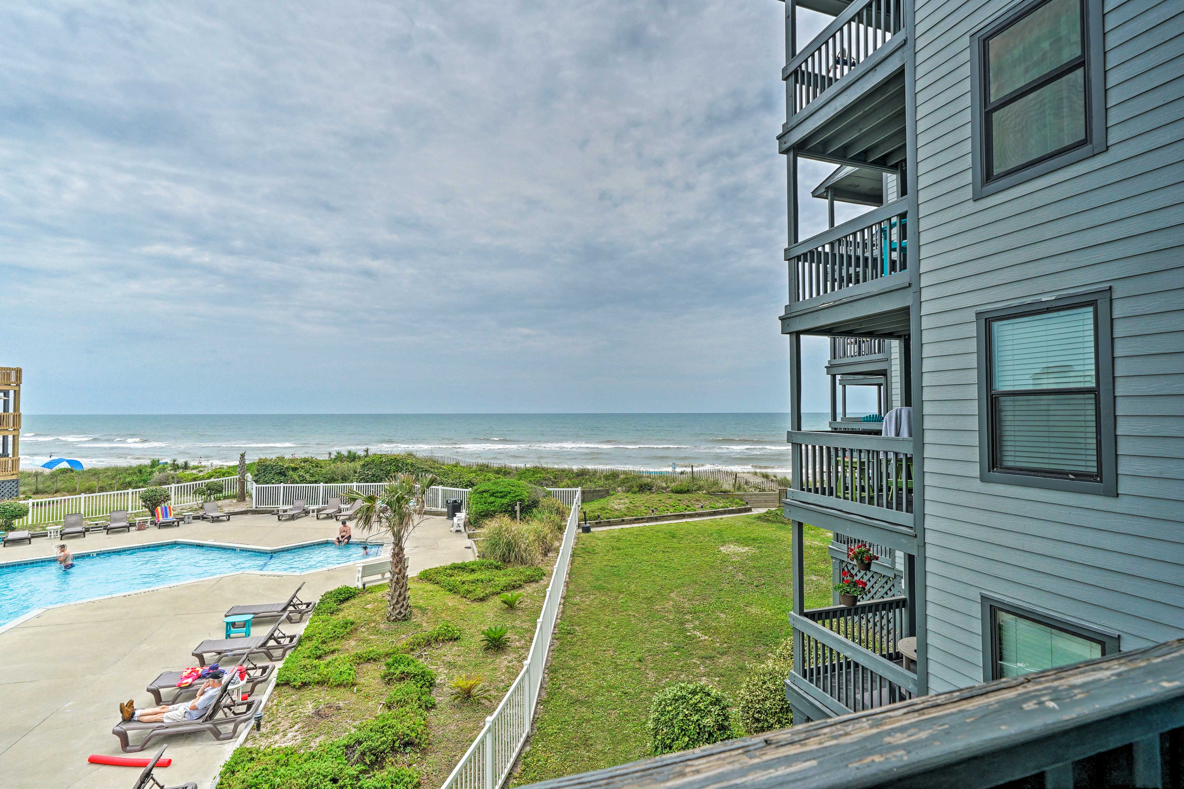 Topsail beach rentals oceanfront with pool
