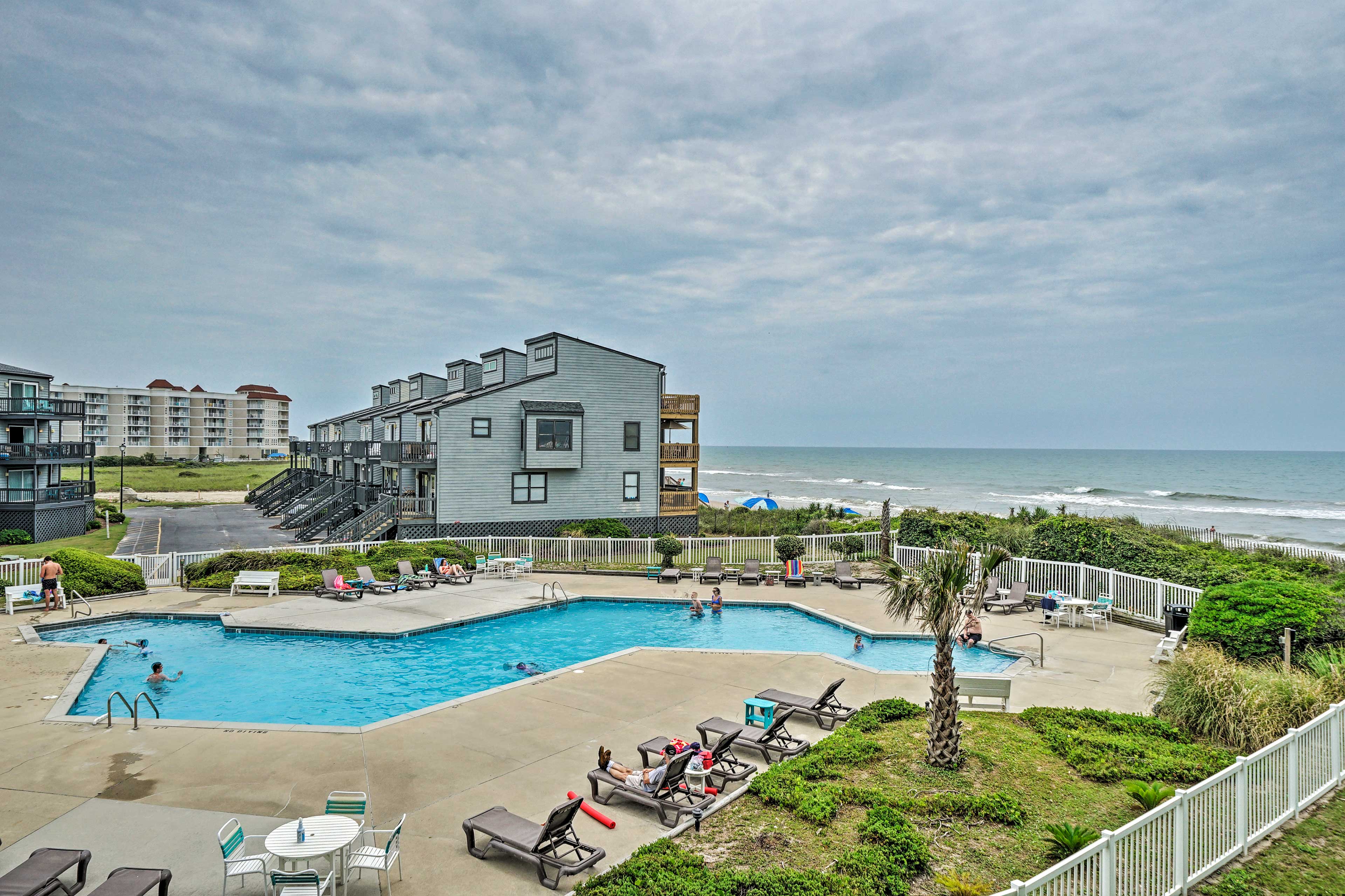 Topsail beach rentals oceanfront with pool