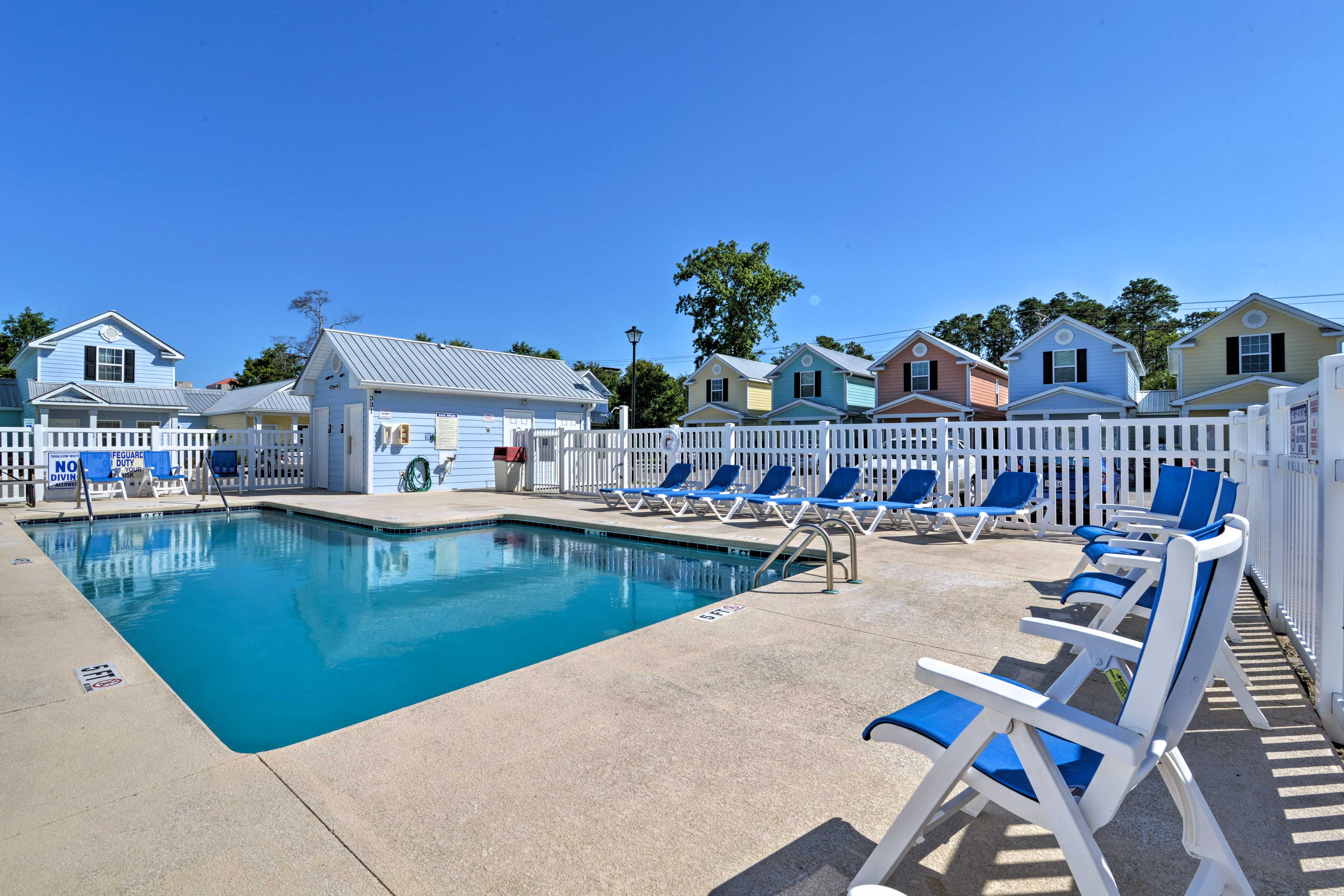 Myrtle Beach Cottage w/ Pool, Walk to Ocean! Evolve