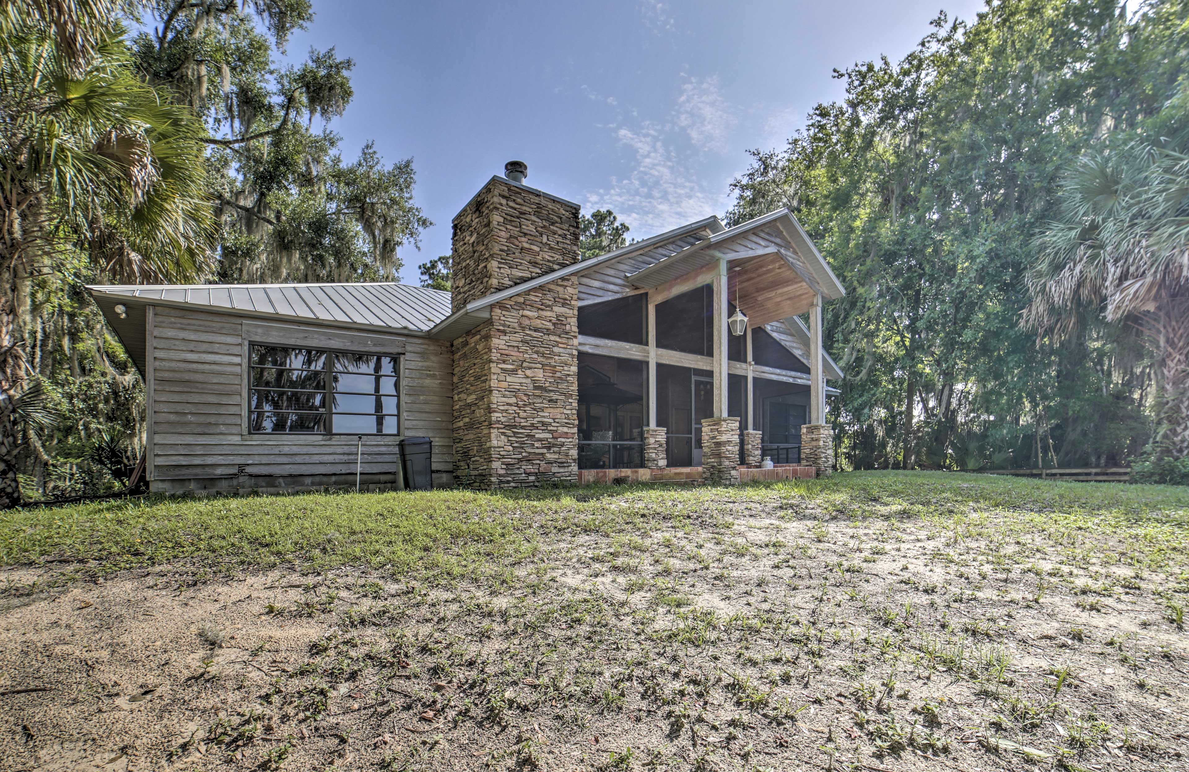 Welaka House w/Private Dock on St Johns River Evolve