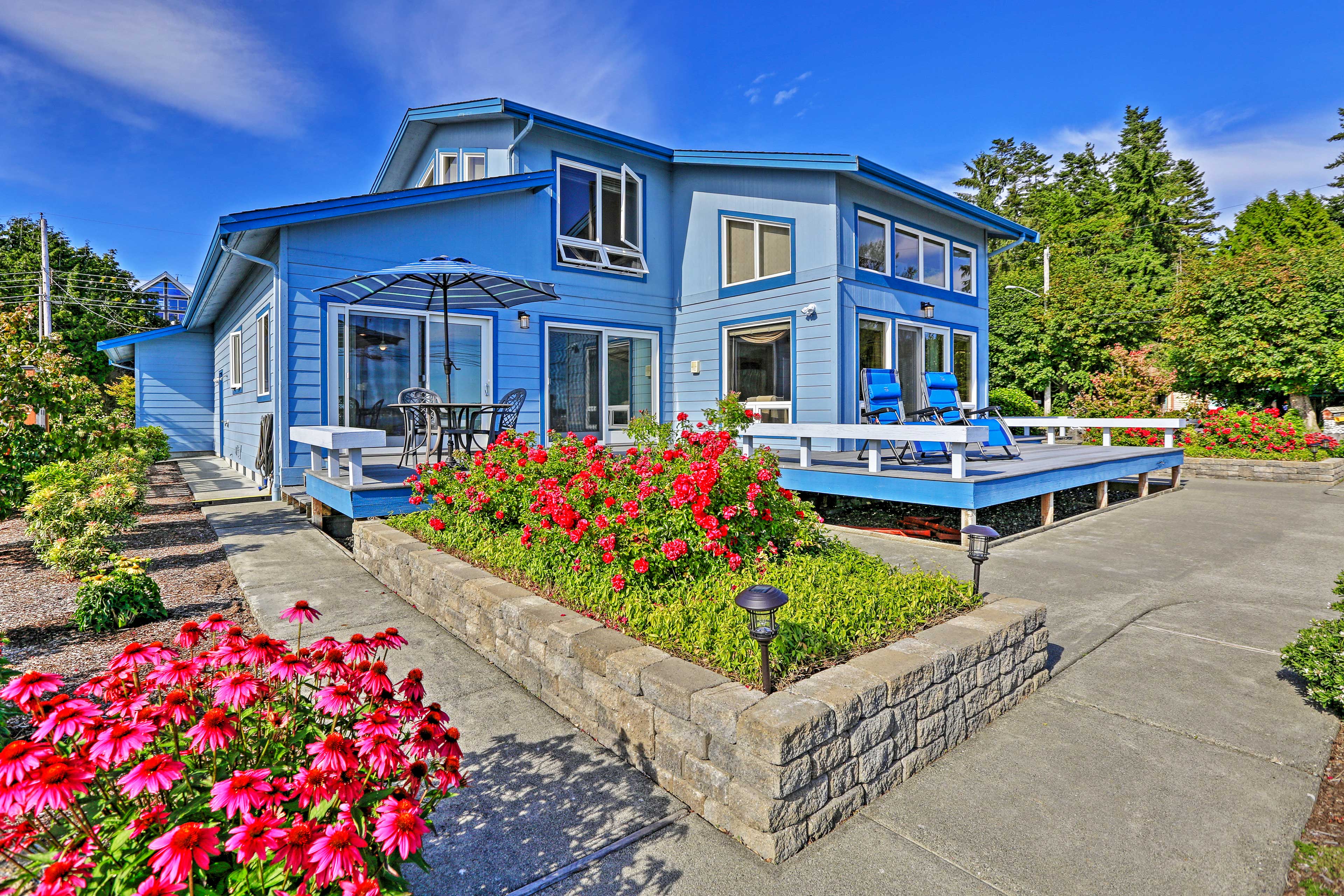 Birch Bay Waterfront Home Steps to Beach! Blaine, WA Evolve