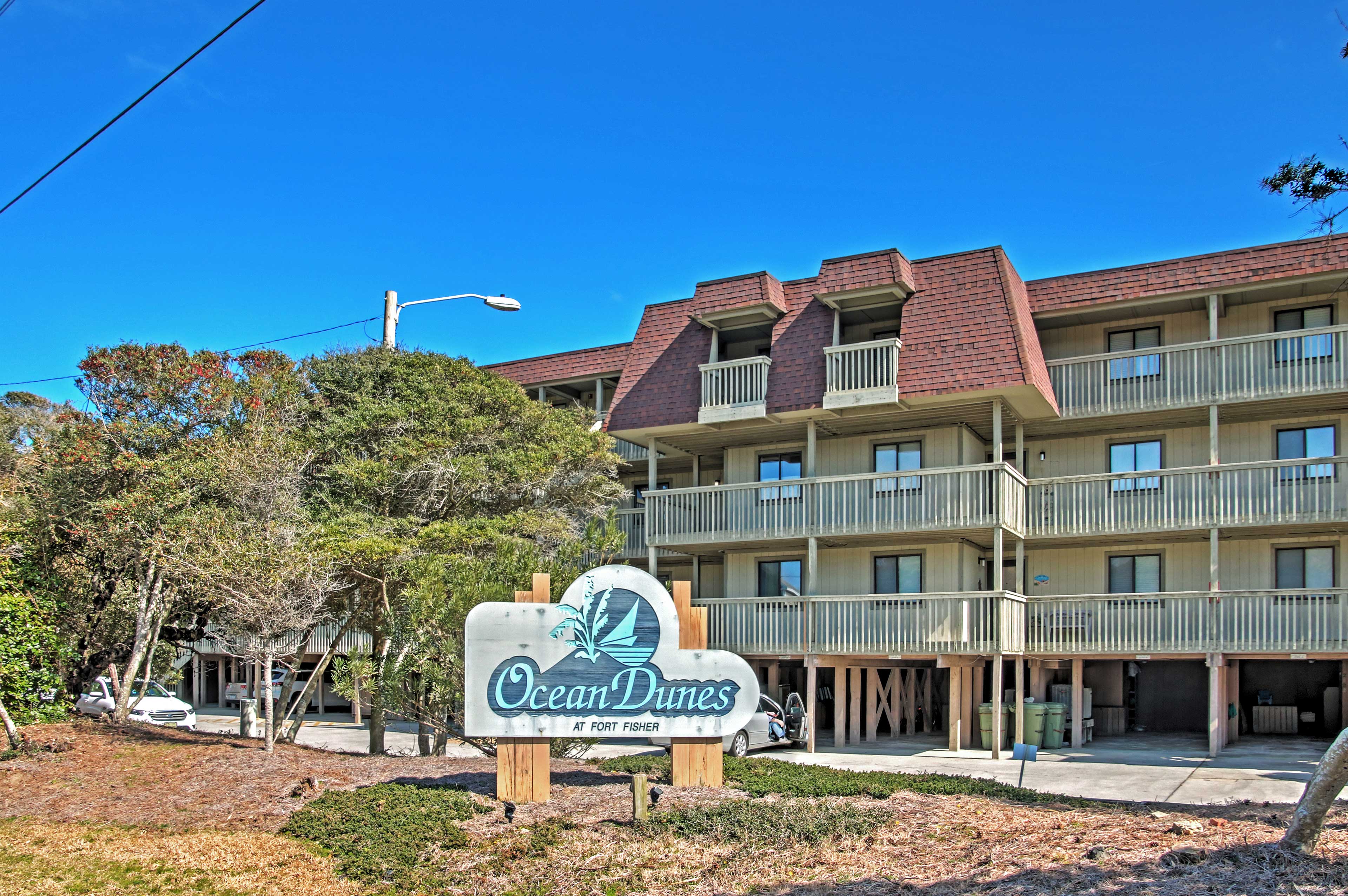 Ocean Dunes Kure Beach Condo w/Balcony & Pool Evolve