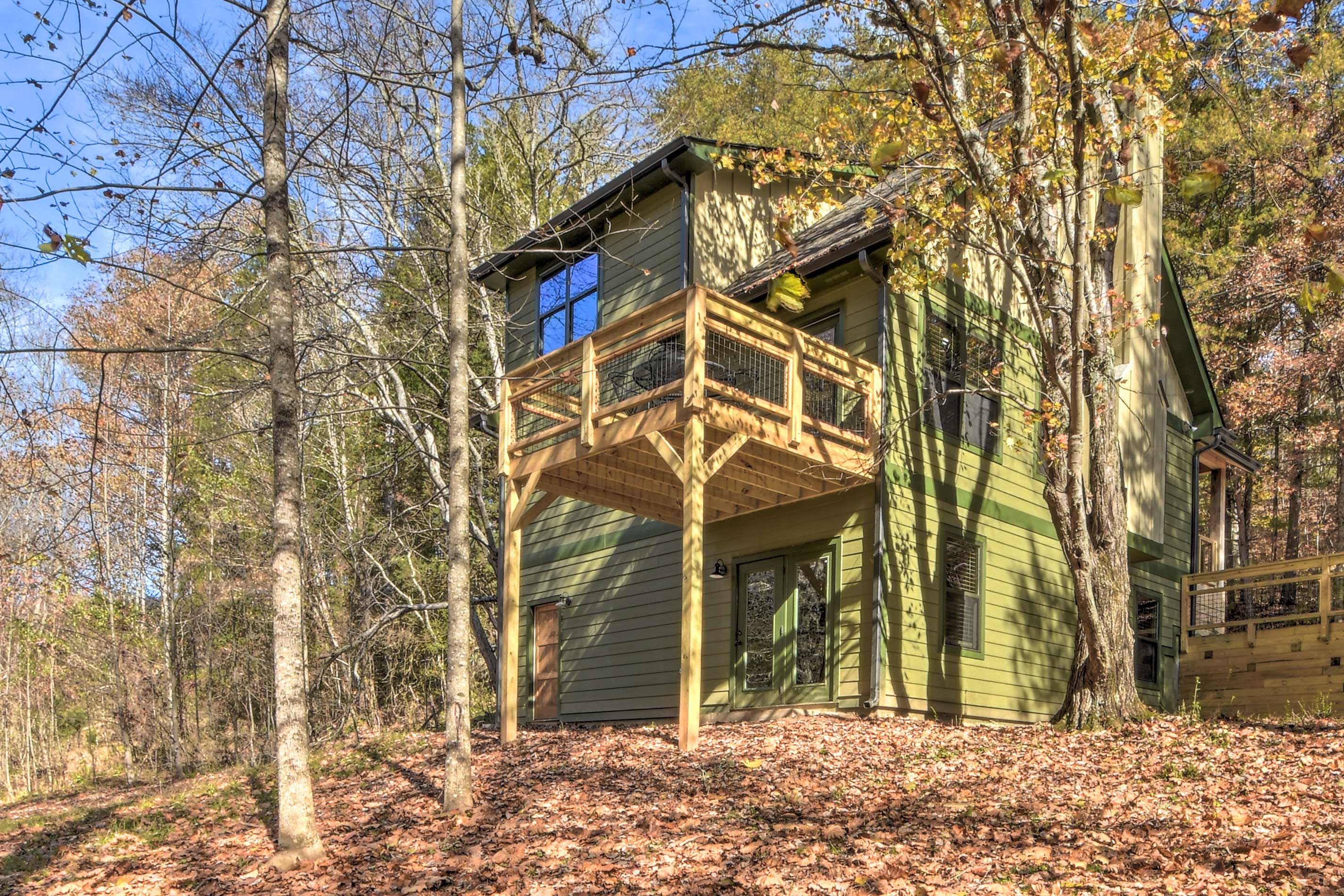 Creekside Craftsman Retreat in North GA Mountains! Mineral Bluff, GA