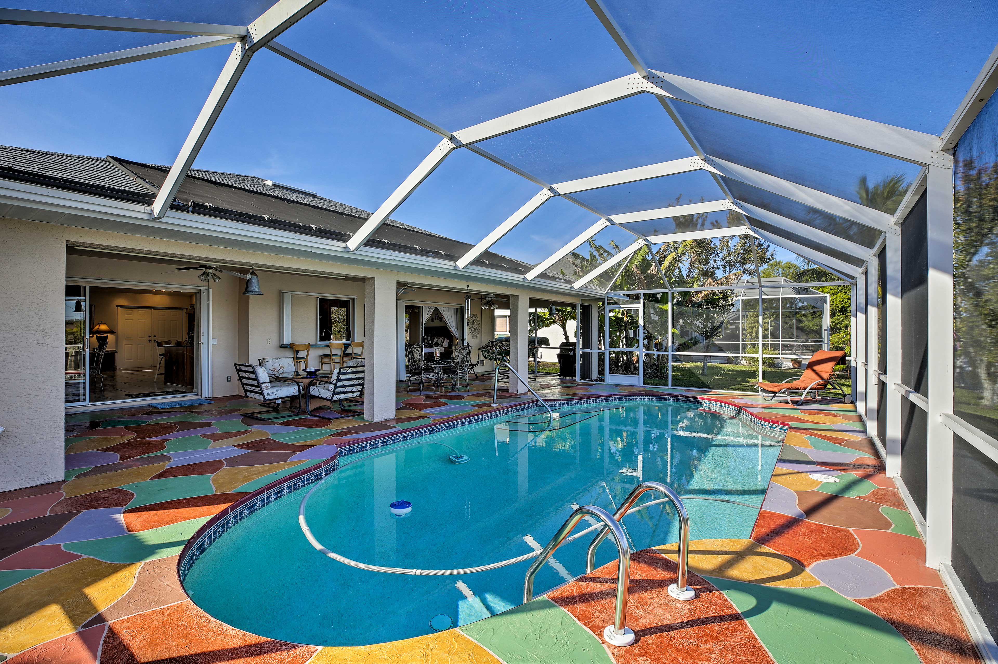 Luxury Cape Coral Home W/ Pool & Canal Views | Evolve