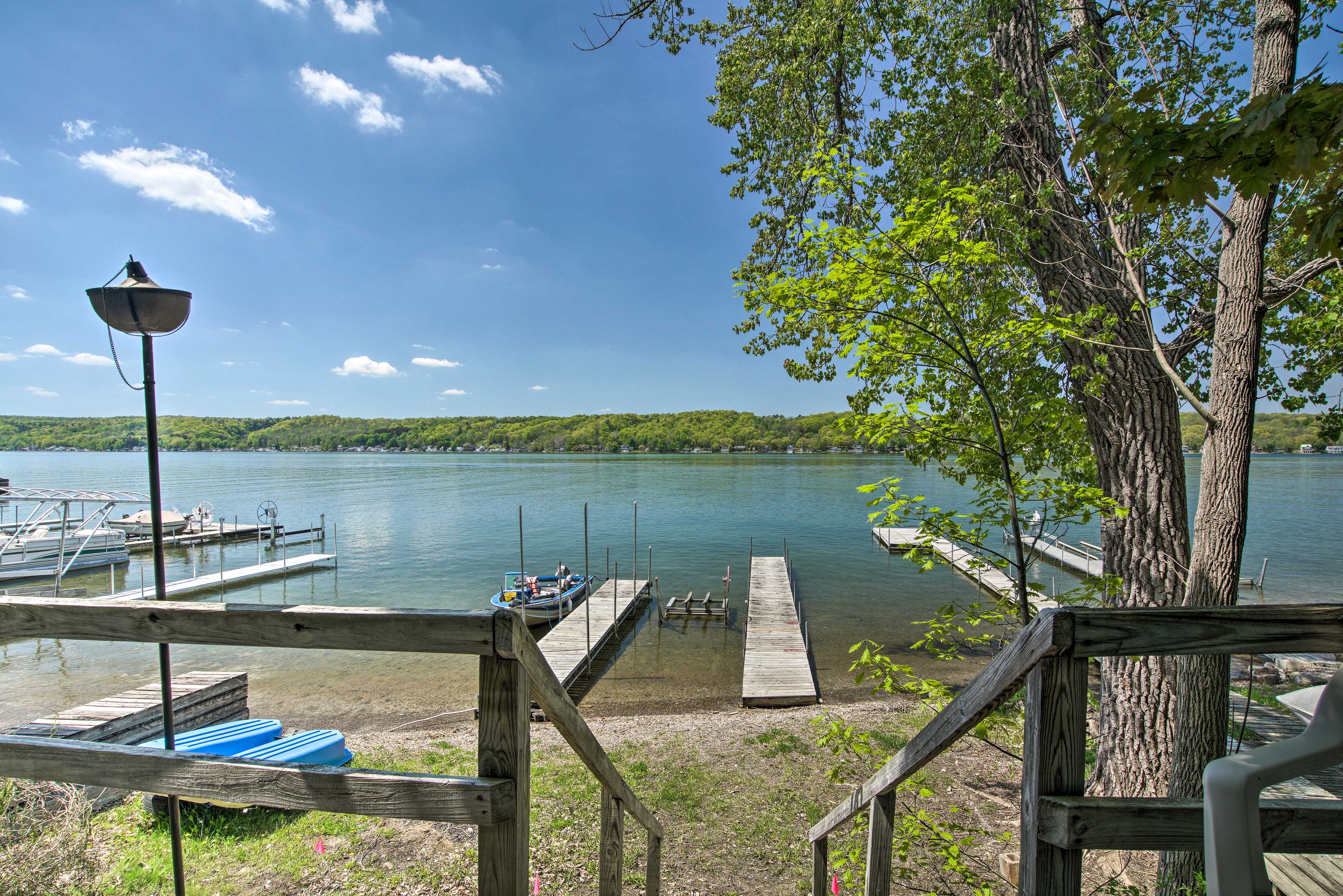 Finger Lakes Getaway in Conesus w/ Dock Access! Evolve