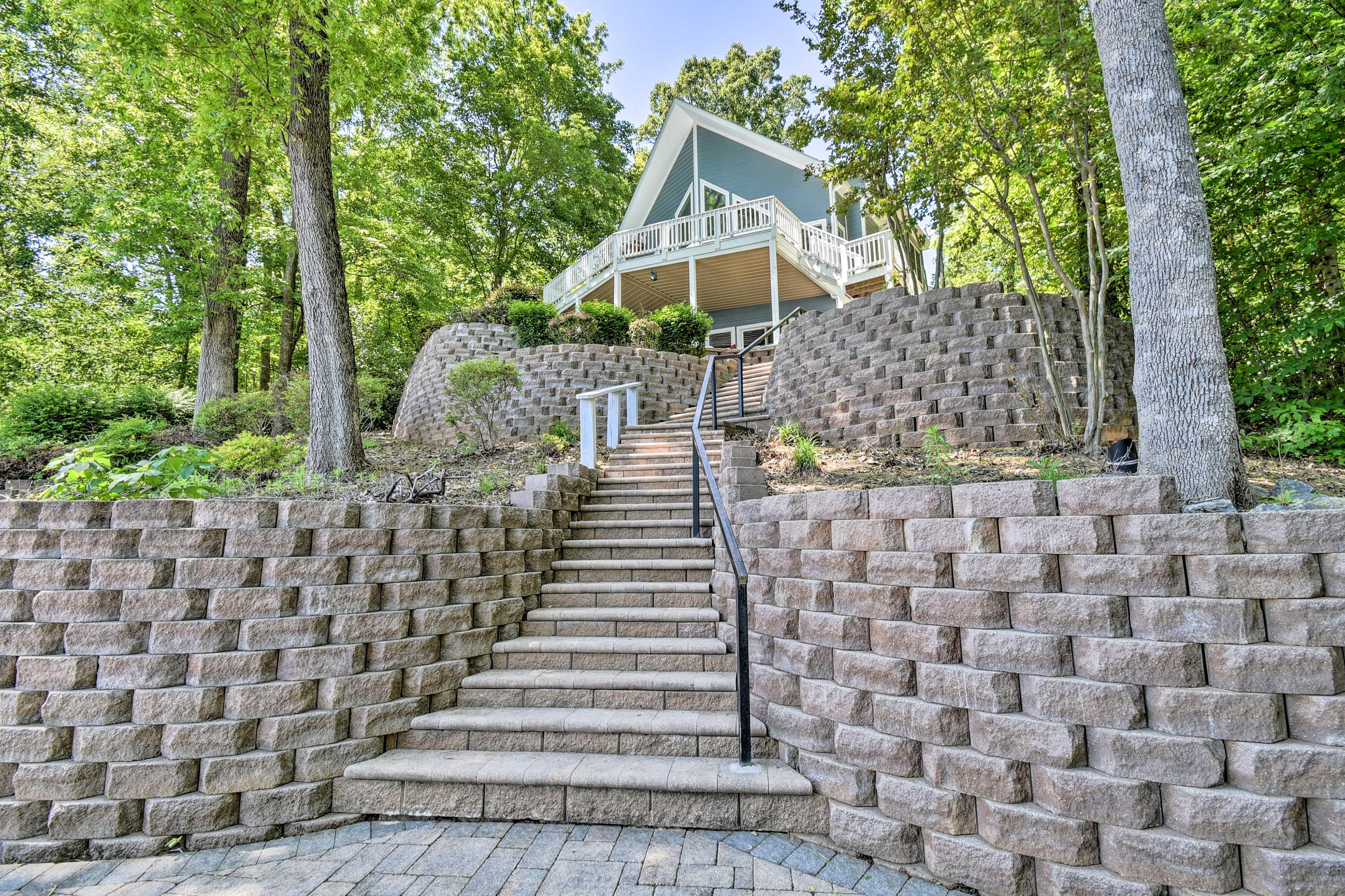 Bracey Home on Lake Gaston Furnished 2Story Dock Evolve