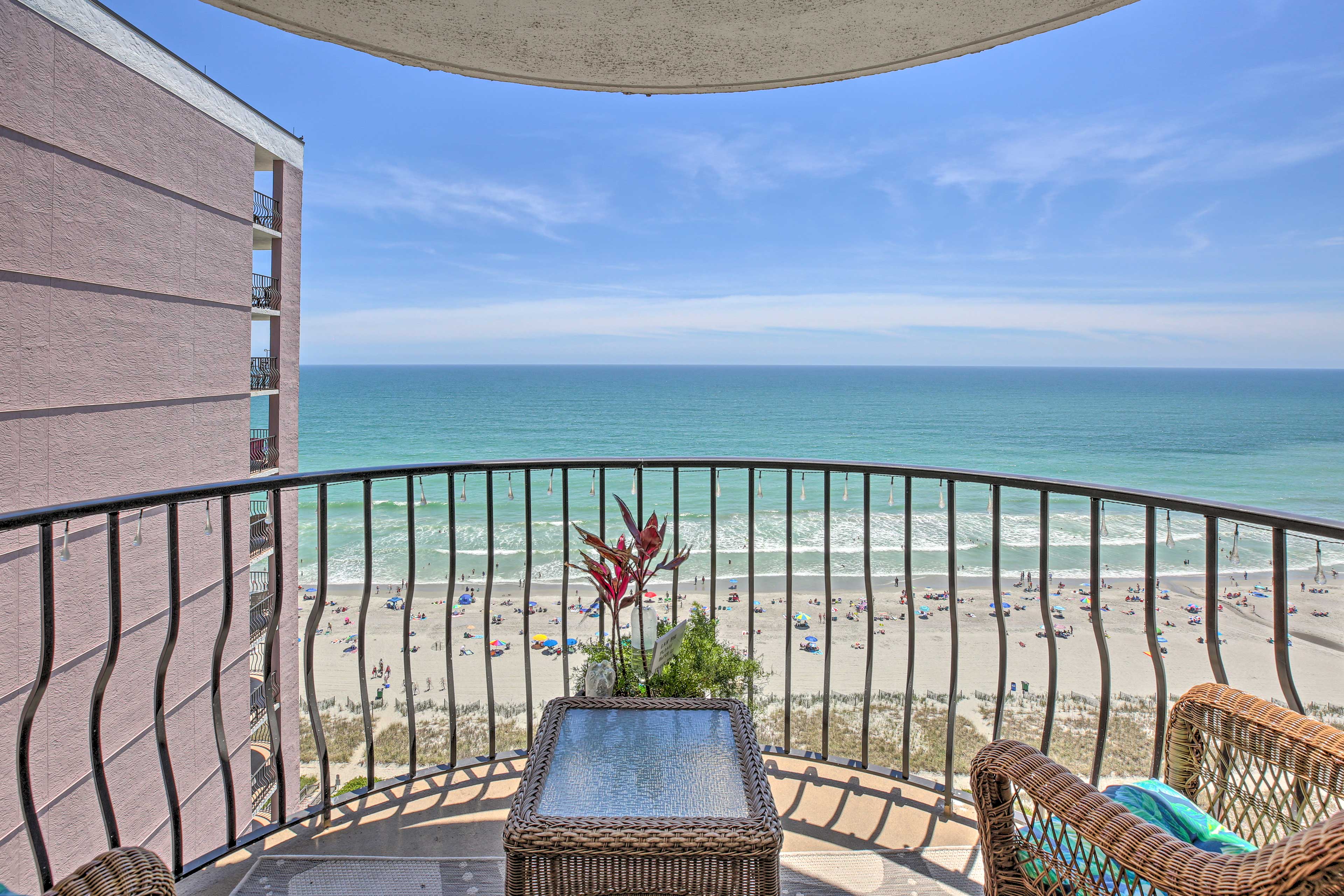 Just imagine this view during sunset.