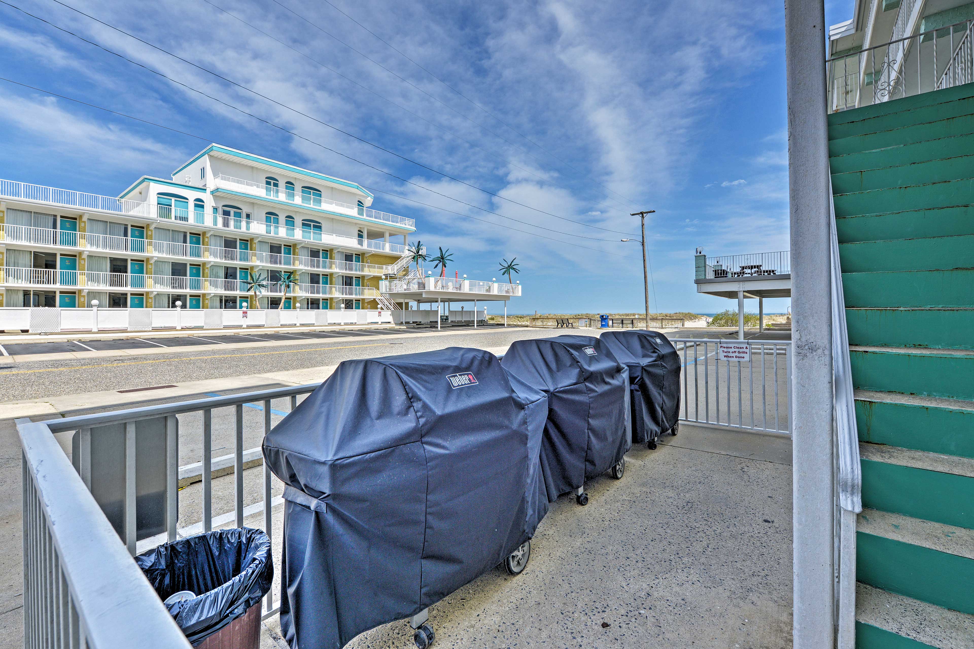 Wildwood Crest Beach Condo Balcony w/ Ocean Views Evolve