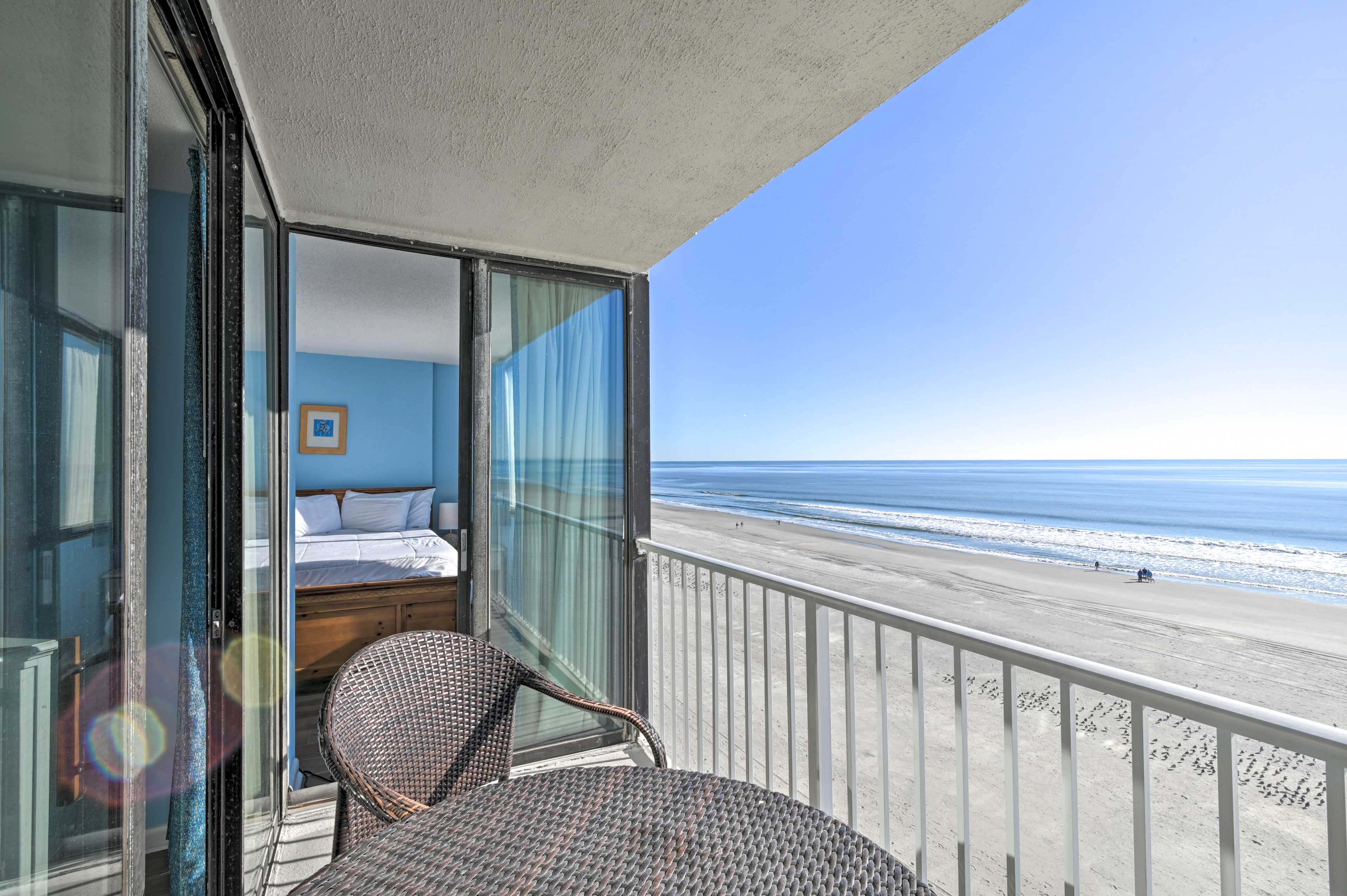 NEW! Myrtle Beach Oceanfront Condo Resort Perks! Evolve