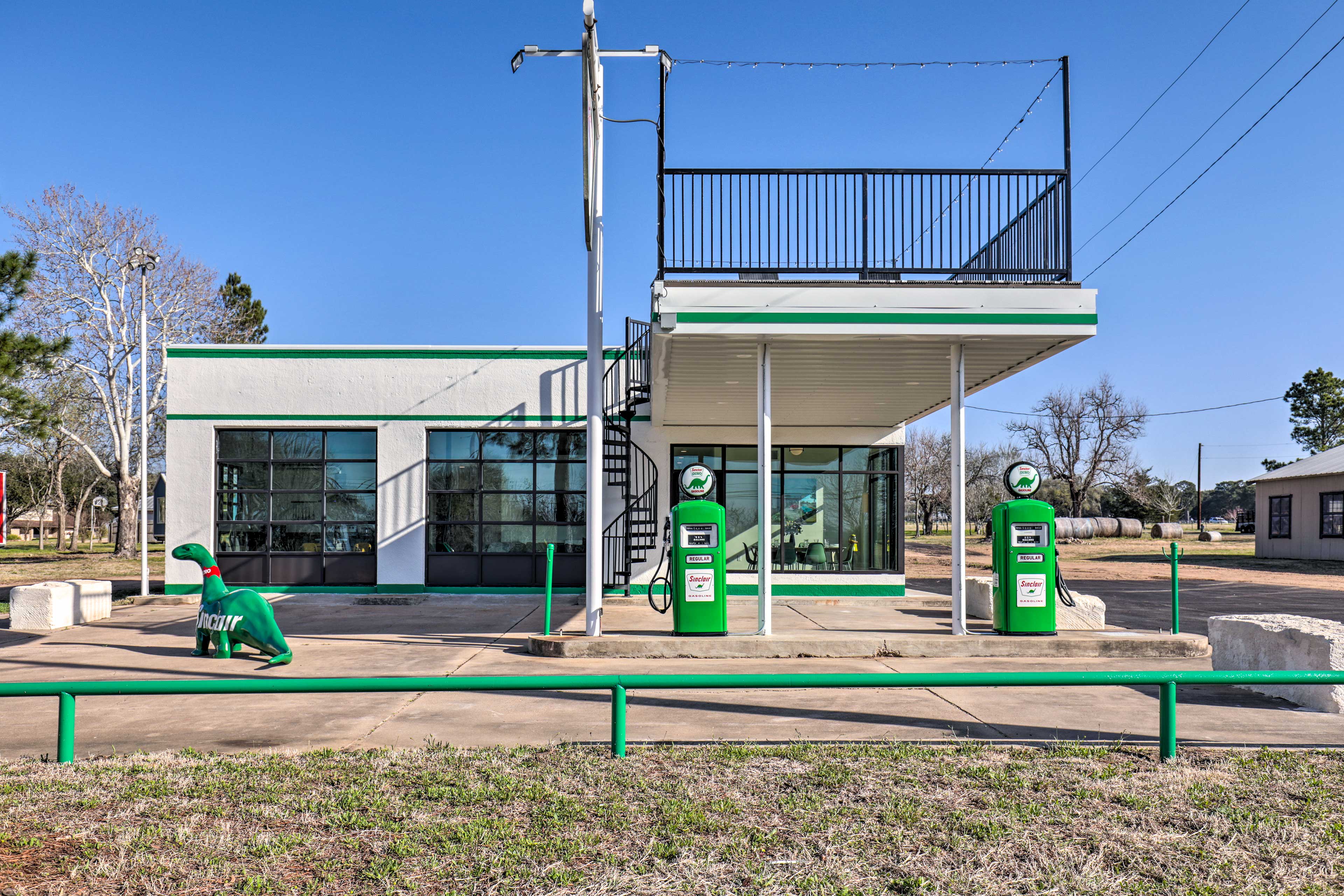 Unique Texas Home in Converted Gas Station! Schulenburg, TX Evolve